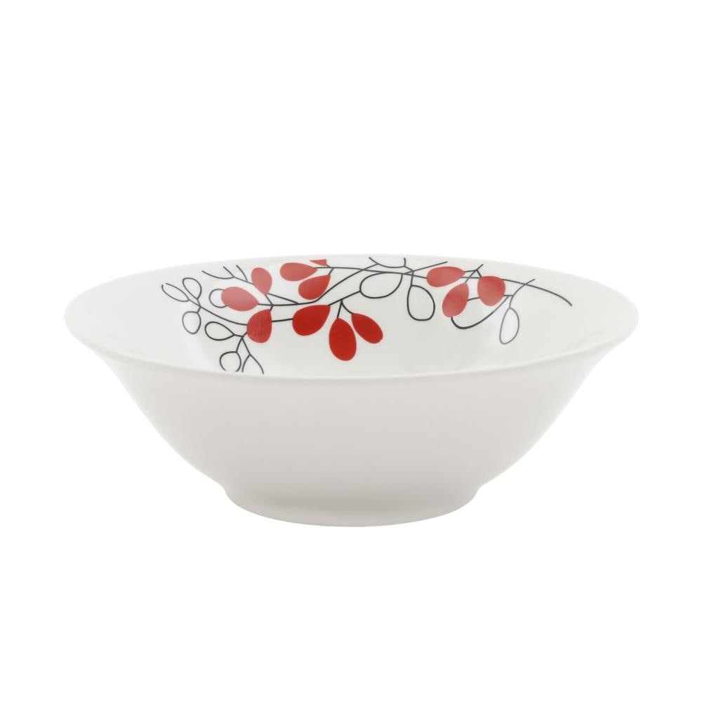 Gibson Home Nesting Bowl Set, Multi-Color, Pad Print, Decorated, Fine Ceramic, 3 Piece