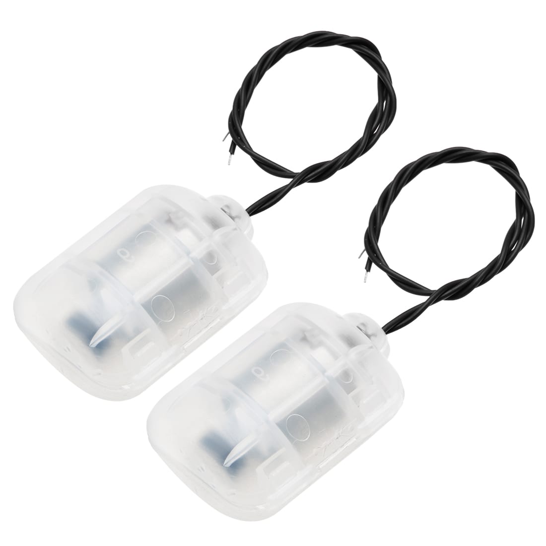 Unique Bargains Vibration Motors DC 12V 4000RPM Massager Vibrating Motor with White Shell 58x44x30mm 2pcs