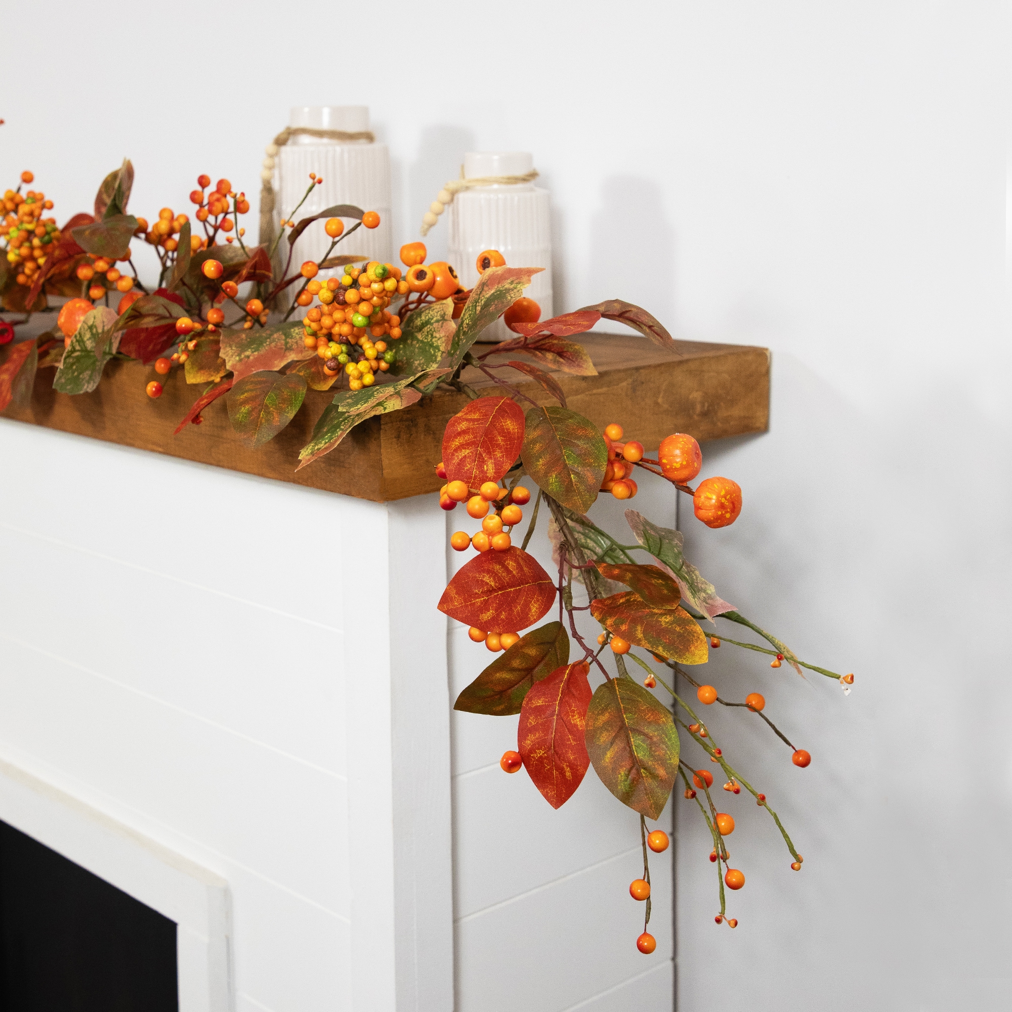 Northlight 35762343 Artificial-Thanksgiving-Wreaths - View #3