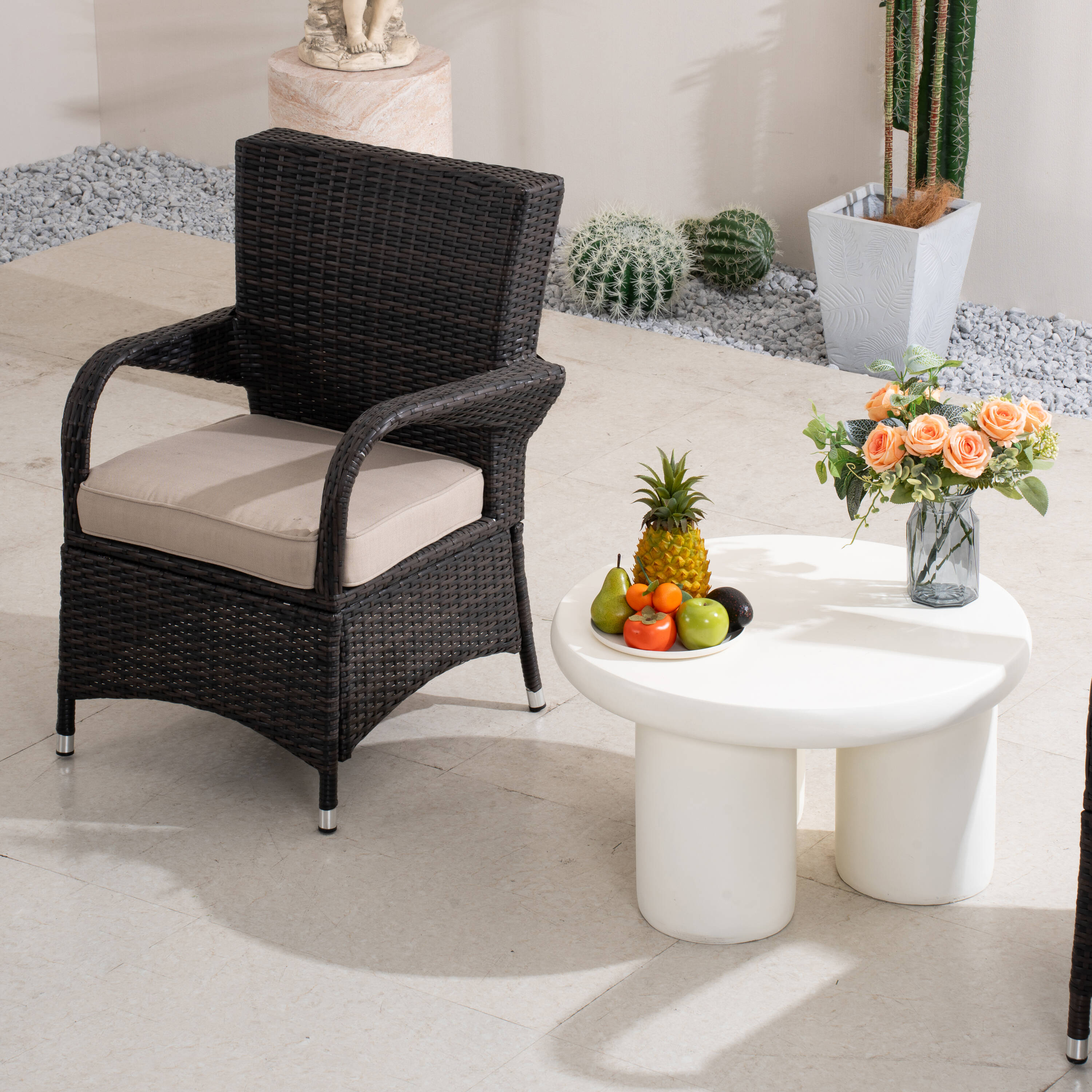 Direct Wicker DWT-1122BR&154TACR Patio-Dining-Sets - View #12