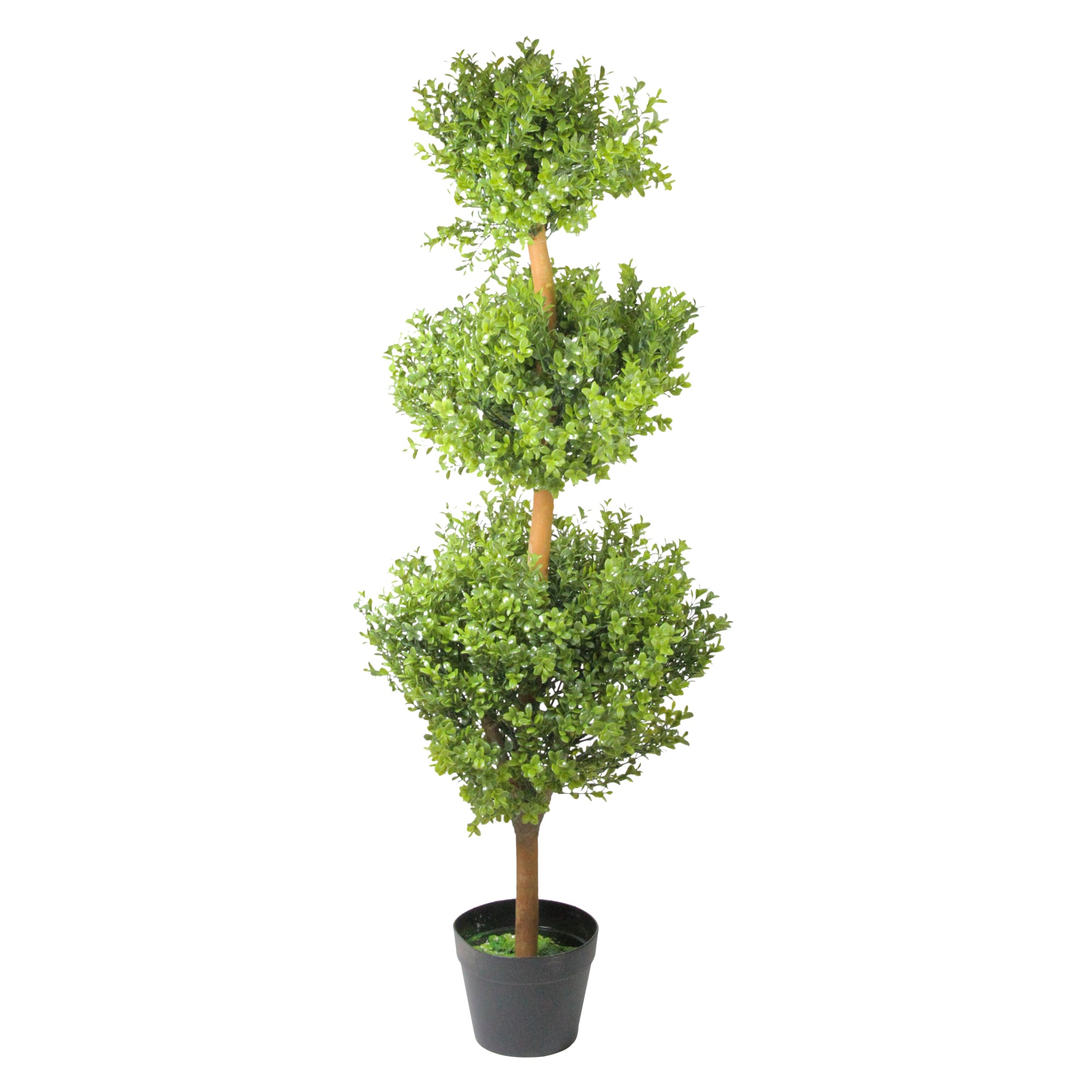 Northlight 46 5 In Black Indoor Silk Artificial Tree At Lowes Com   11414739 