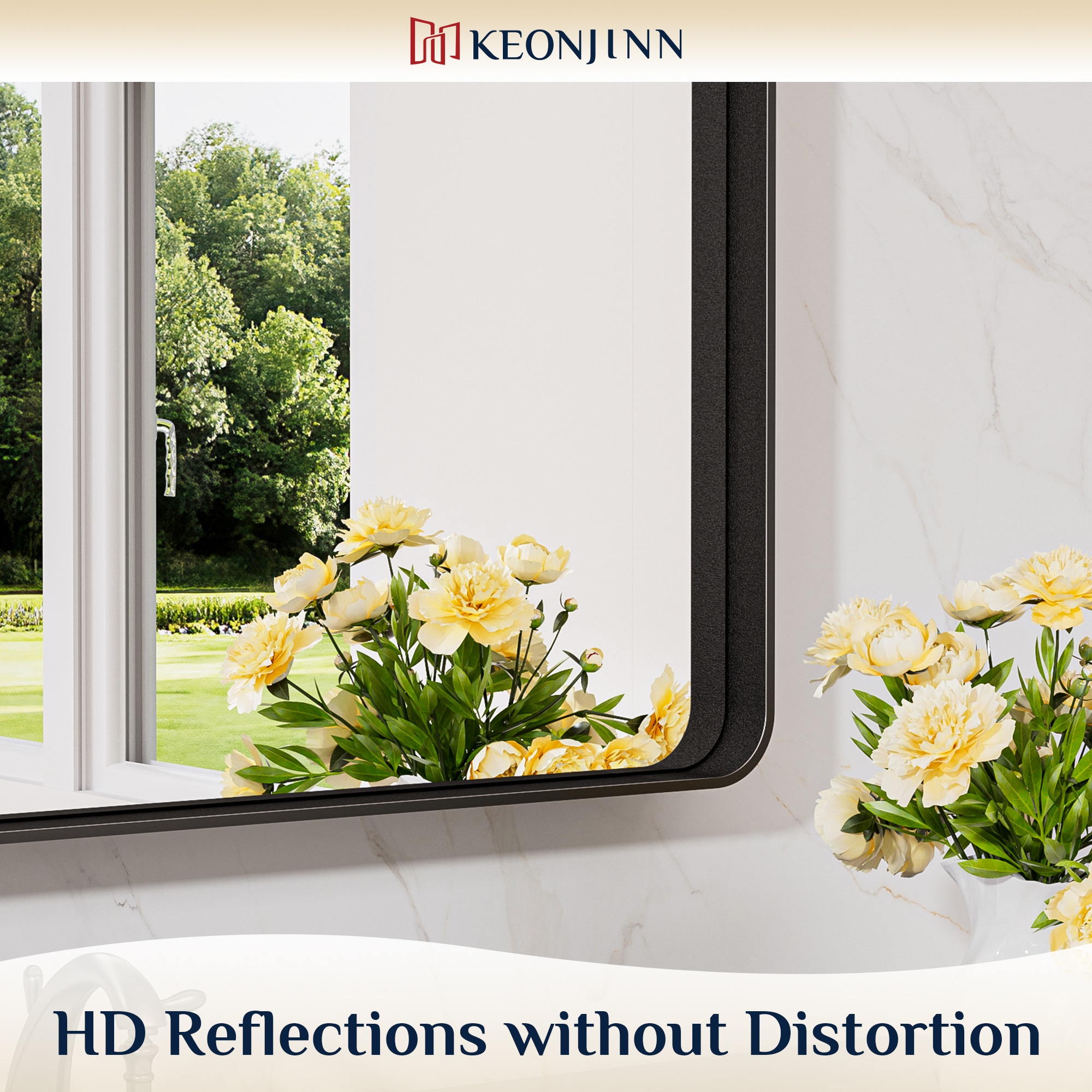 Keonjinn LW-JSKYJ2-12176BK Decor-Mirrors - View #6