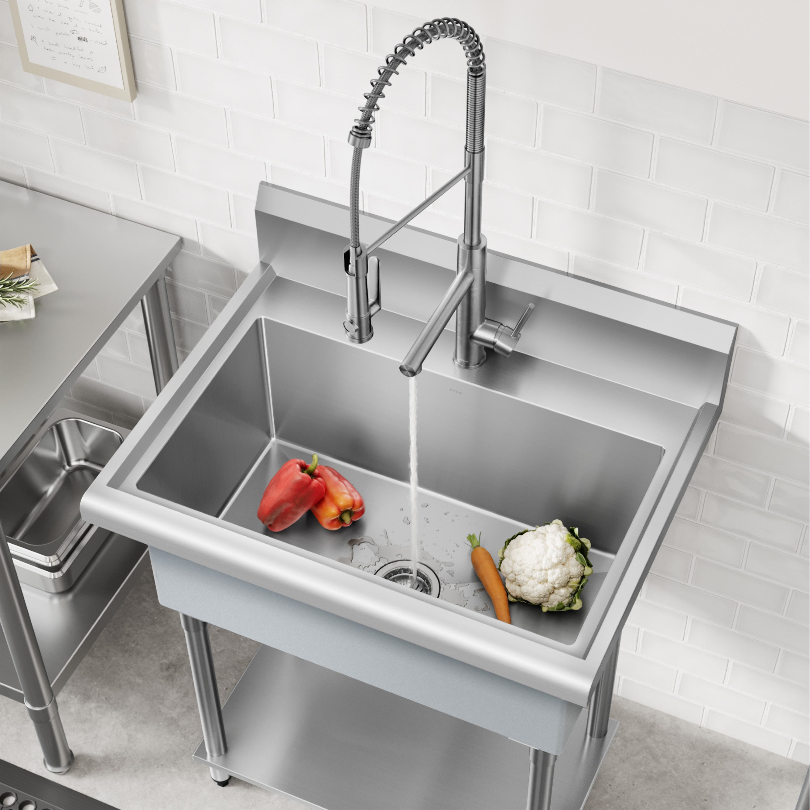 Kraus KHS230-32 Laundry-Tubs-Utility-Sinks - View #4