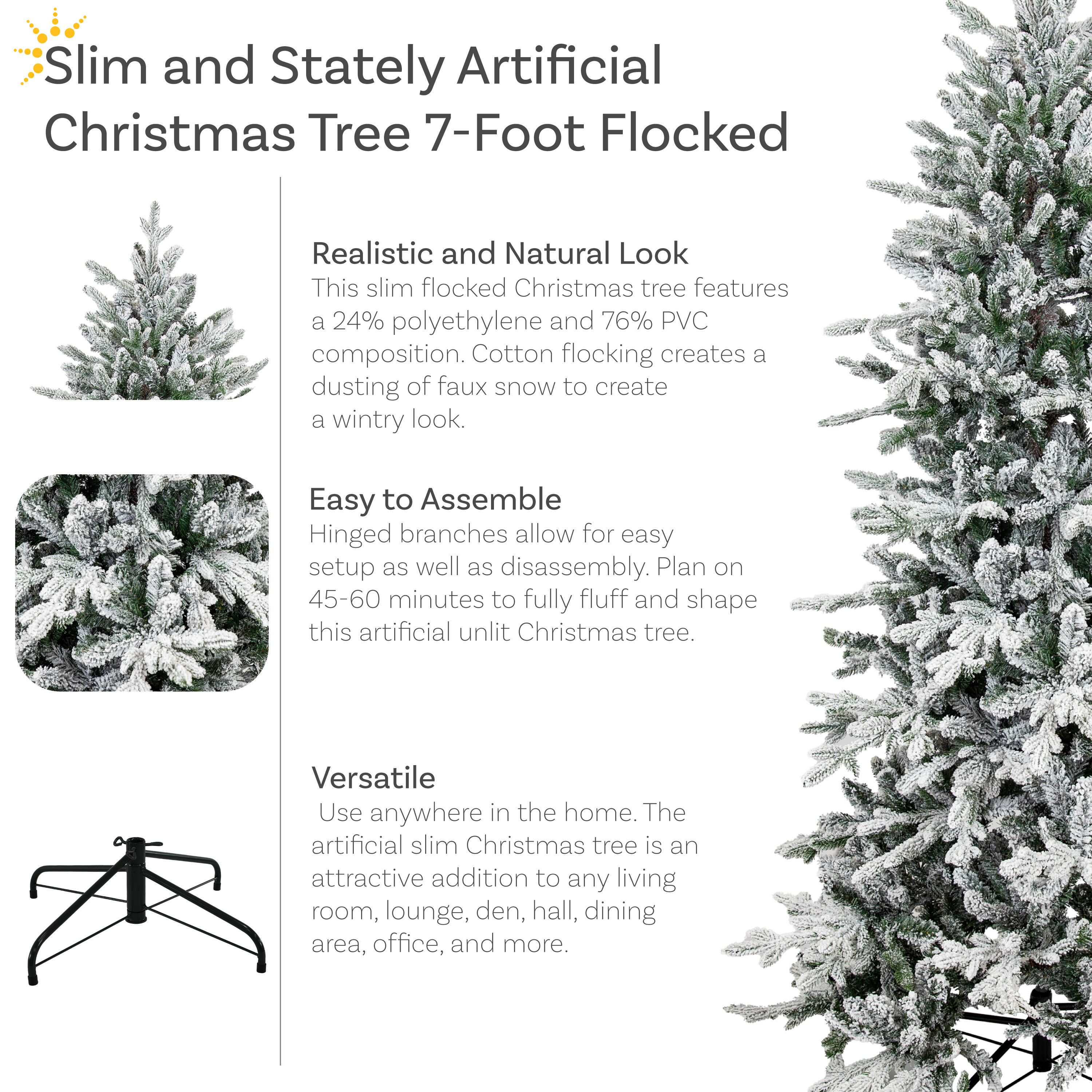 Sunnydaze Decor LSR-0171 Artificial-Christmas-Trees - View #5