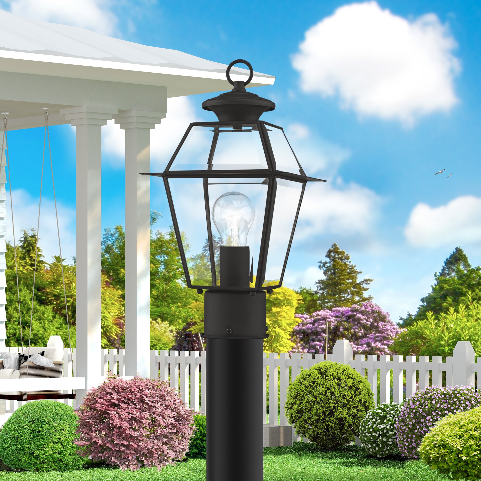 Livex Lighting 2182-04 Post-Lights - View #5