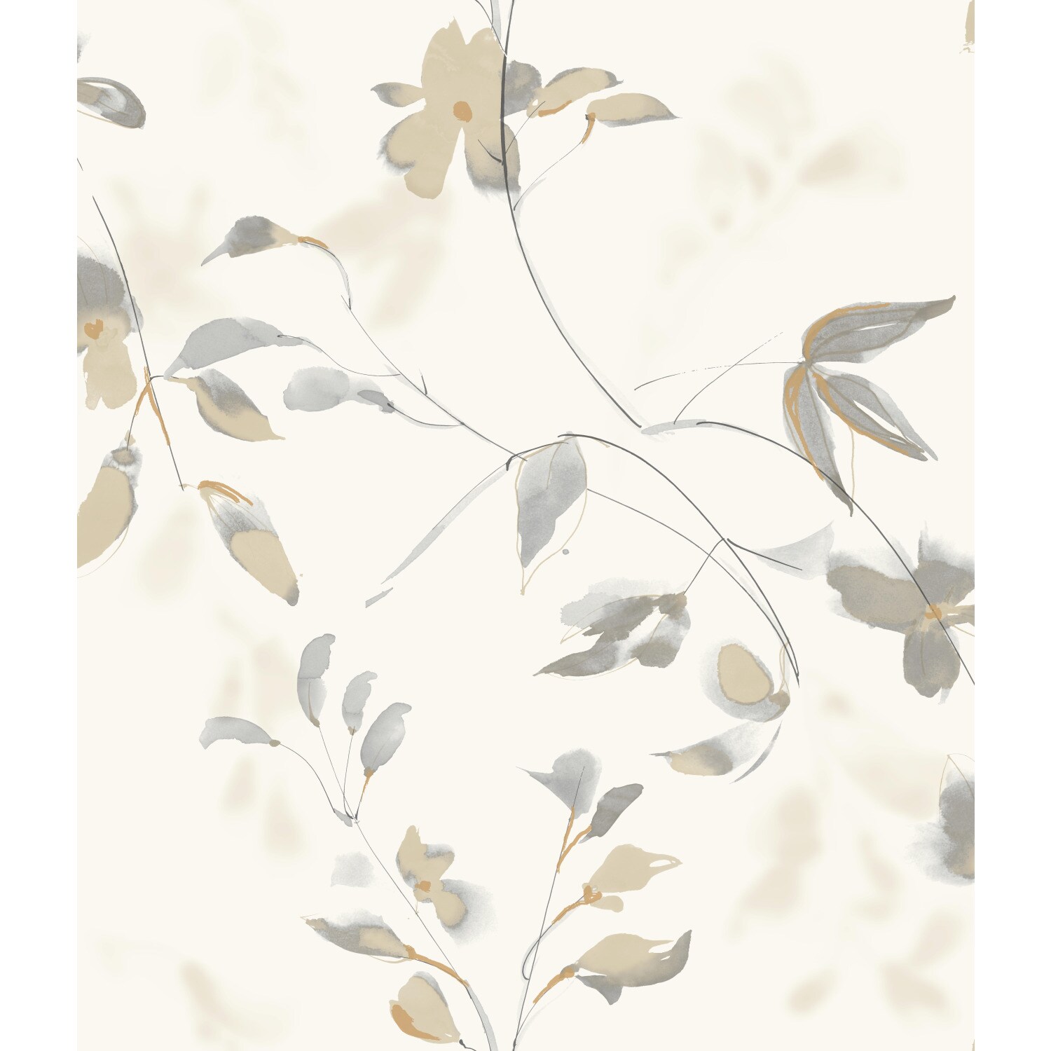 Floral  Botanical Wallpaper White  Amazonin Home Improvement