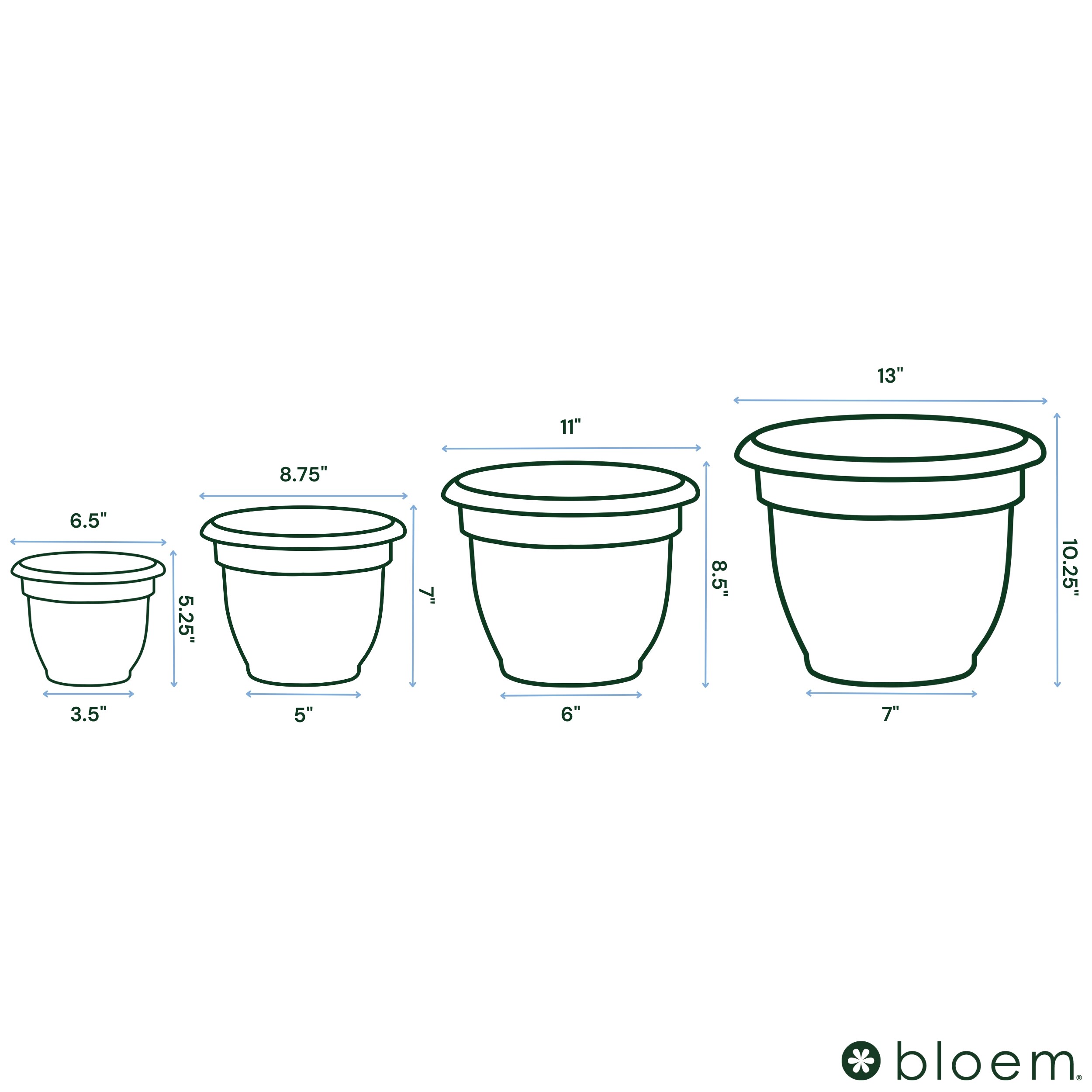 Bloem DCB-APMIX46 Planter-Window-Box - View #3