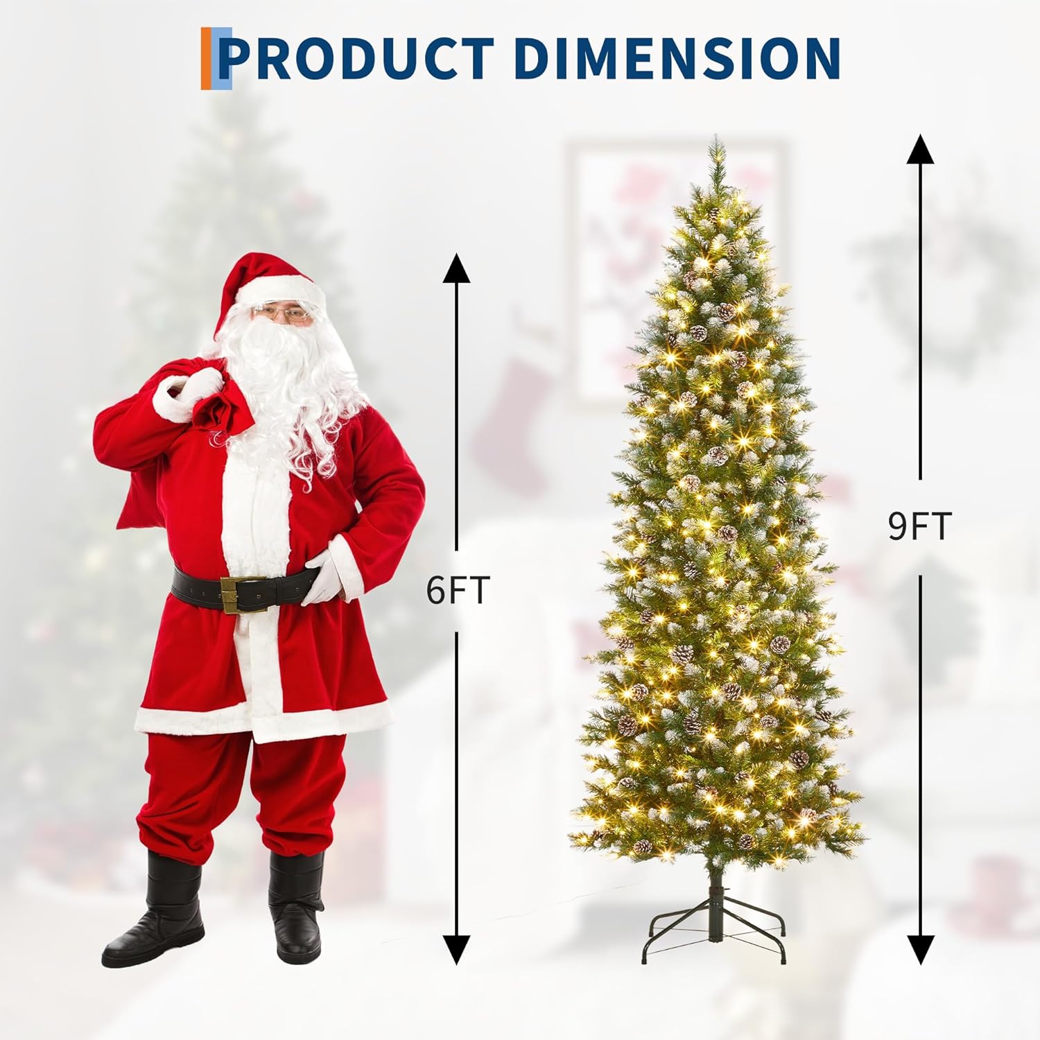 Qeetex LHF-SDS-Q8RJ326 Artificial-Christmas-Trees - View #7