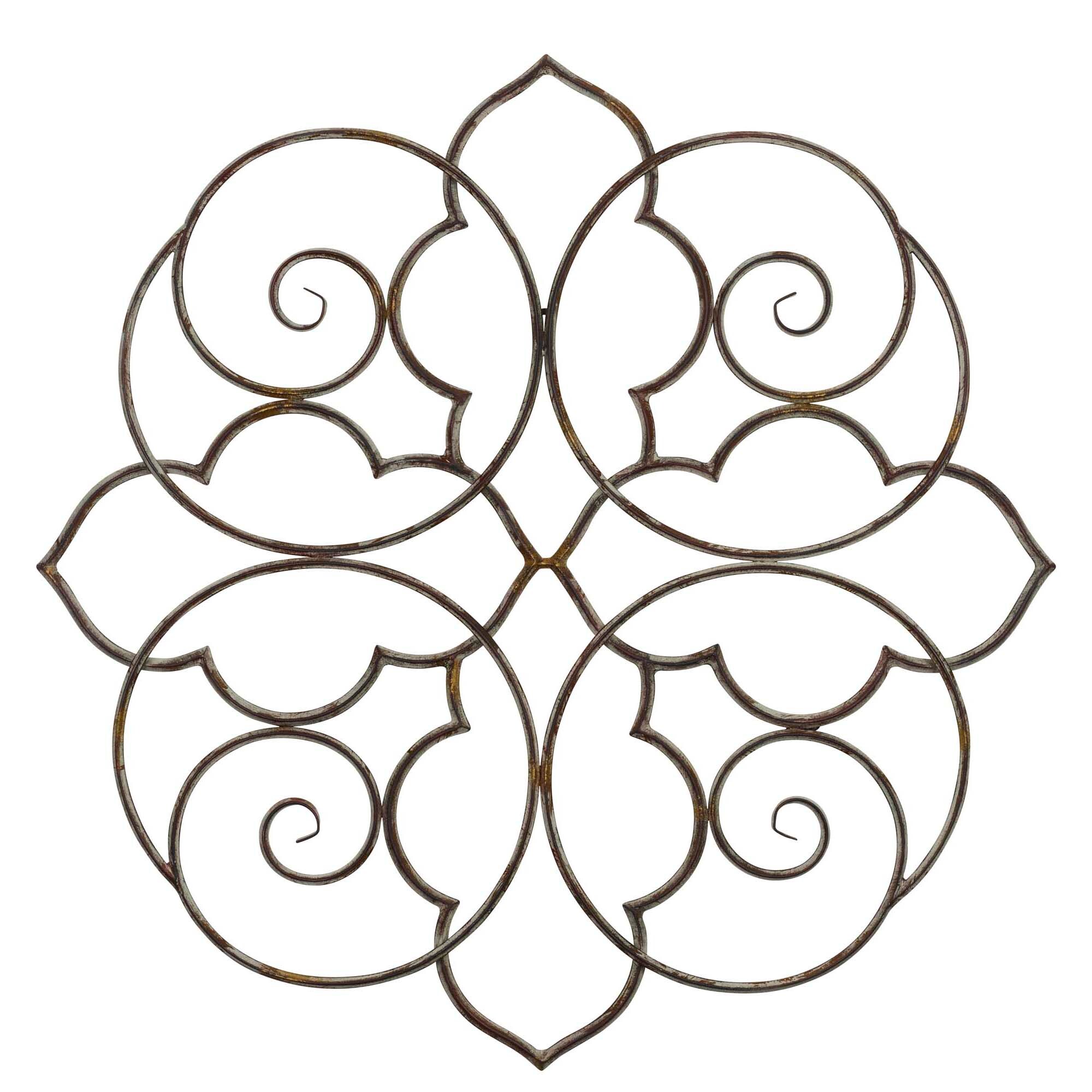 Southern Patio WDC-076988A 27.2-Inches W x 27.2-Inches H Metal Taza Abstract Wall accent