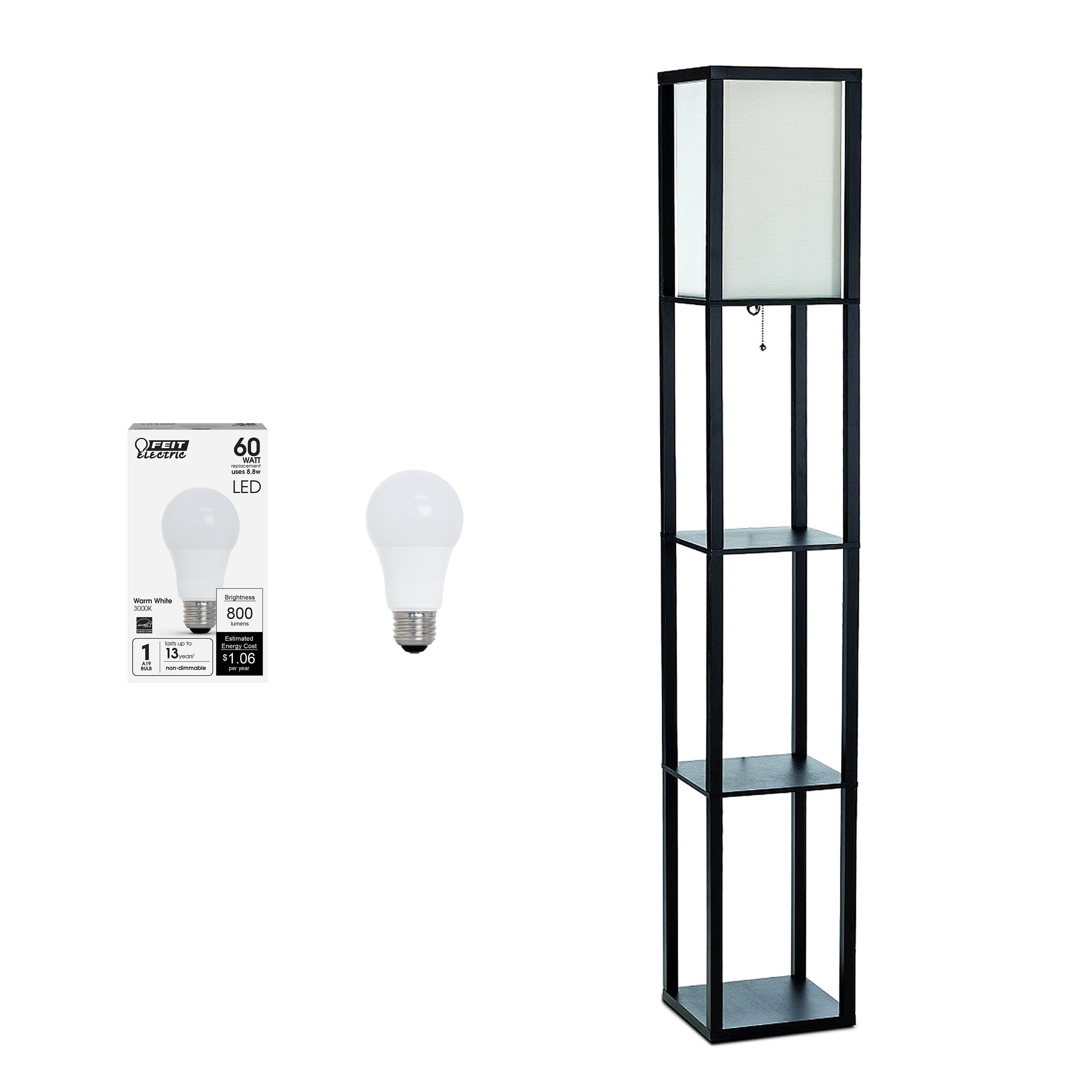 Lalia Home LHF-3004-BK-LB floorlamps - View #10