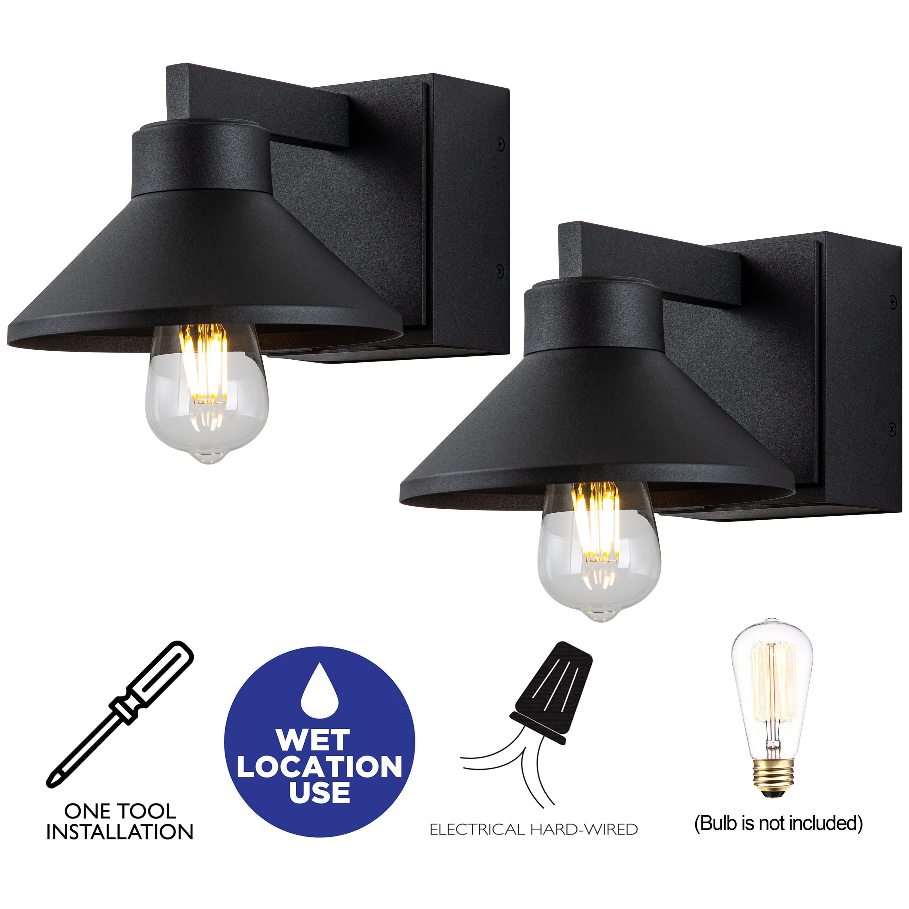 C Cattleya LA2286-2W Outdoor-Wall-Lighting - View #10