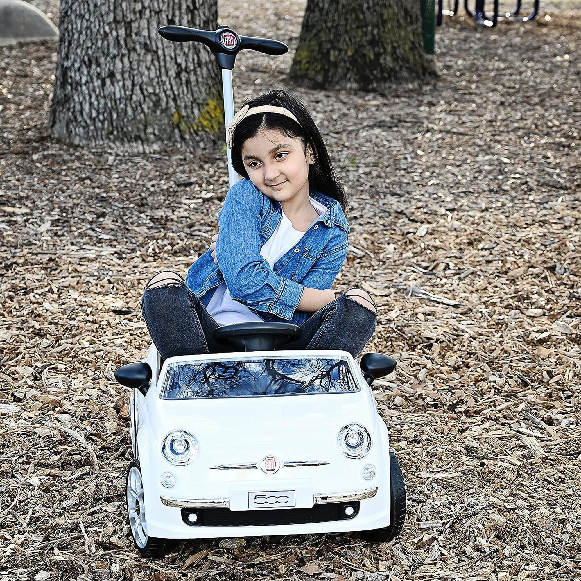 Best Ride On Cars FIAT 500 PUSH CAR WH Play-Toys - View #4