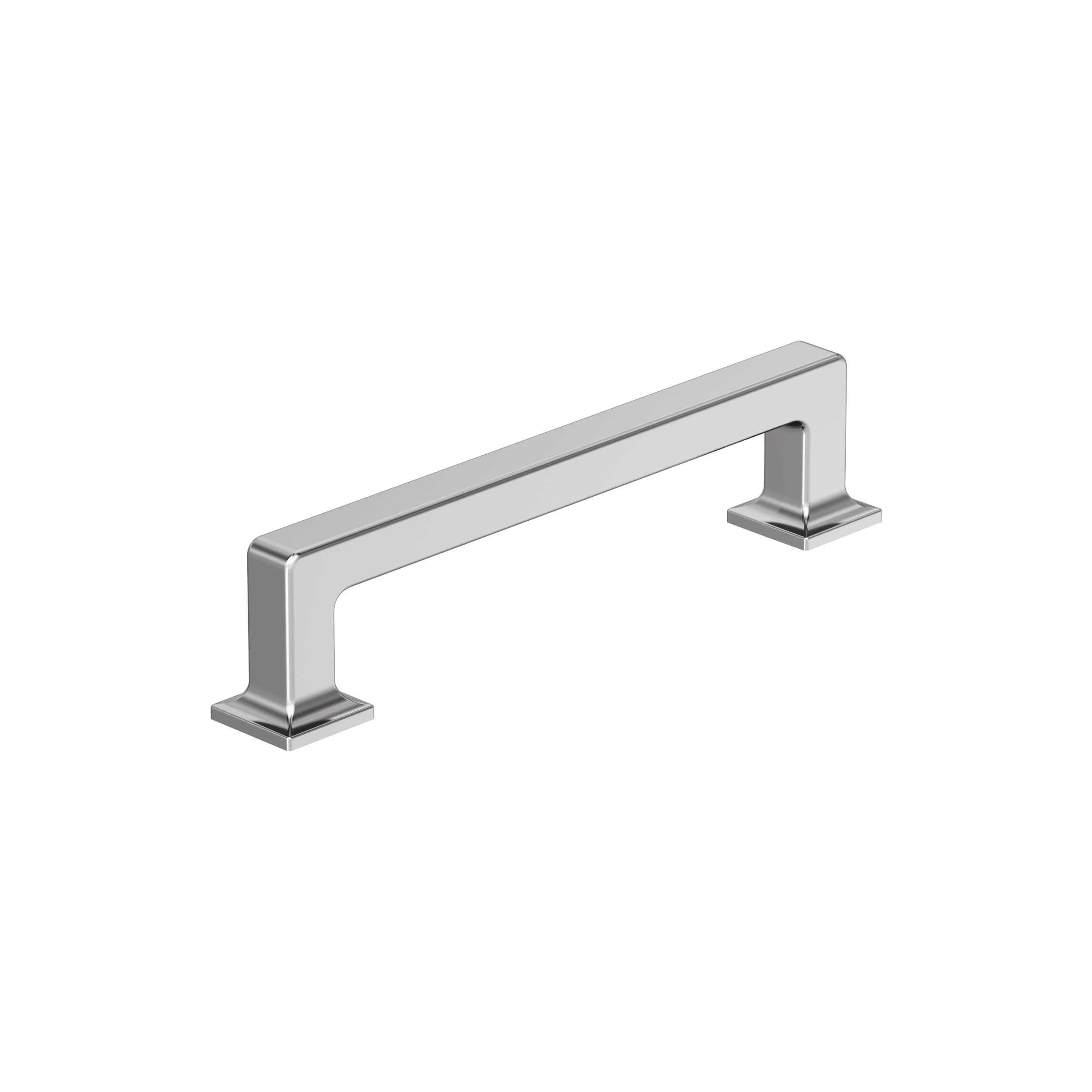 Amerock BP3744326 Lintel 5-1/16-in , 128mm Center to Center Polished Chrome Rectangular Bar