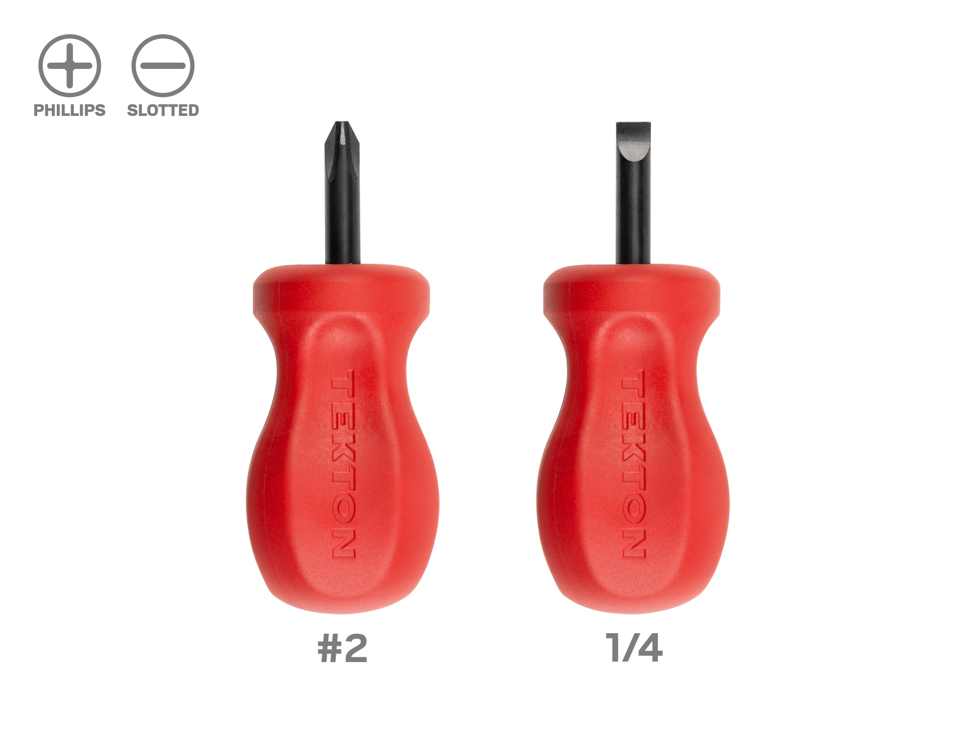 TEKTON DRV40126 2 -Piece 1-1/2-in Screwdriver Set