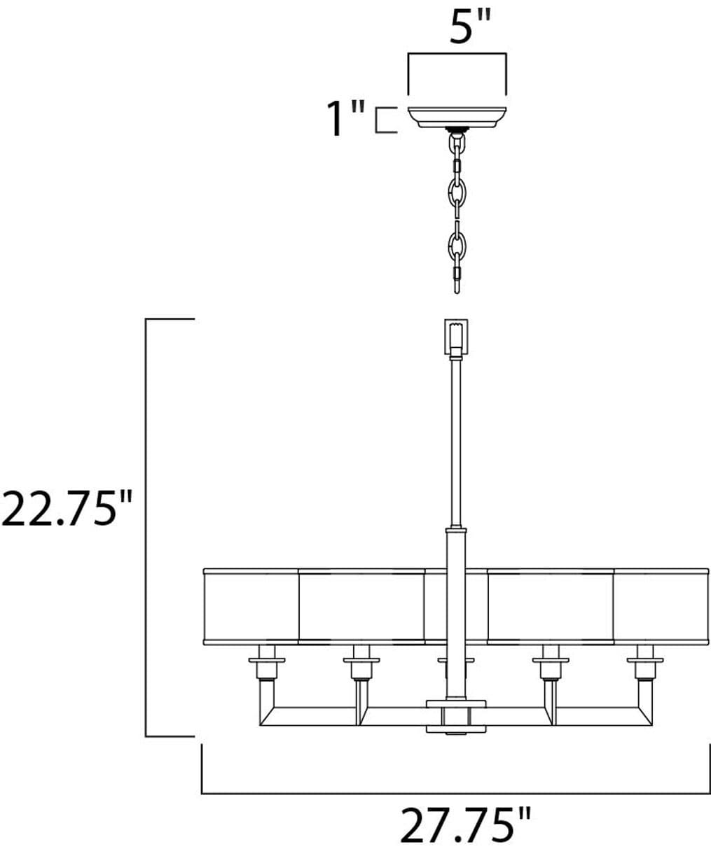 Maxim Lighting 12055WTSN b090015 - View #2