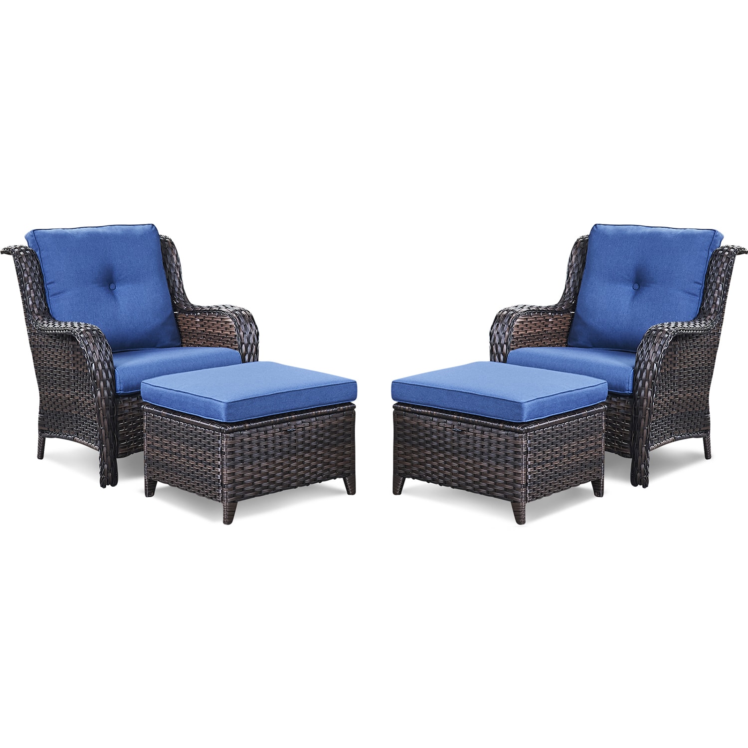 Lowes wicker lounge cheap chairs