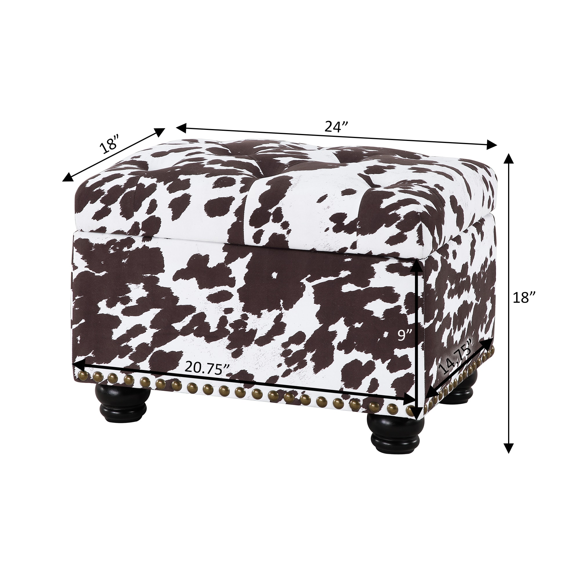 Convenience Concepts R9-250 Indoor-Ottomans - View #4