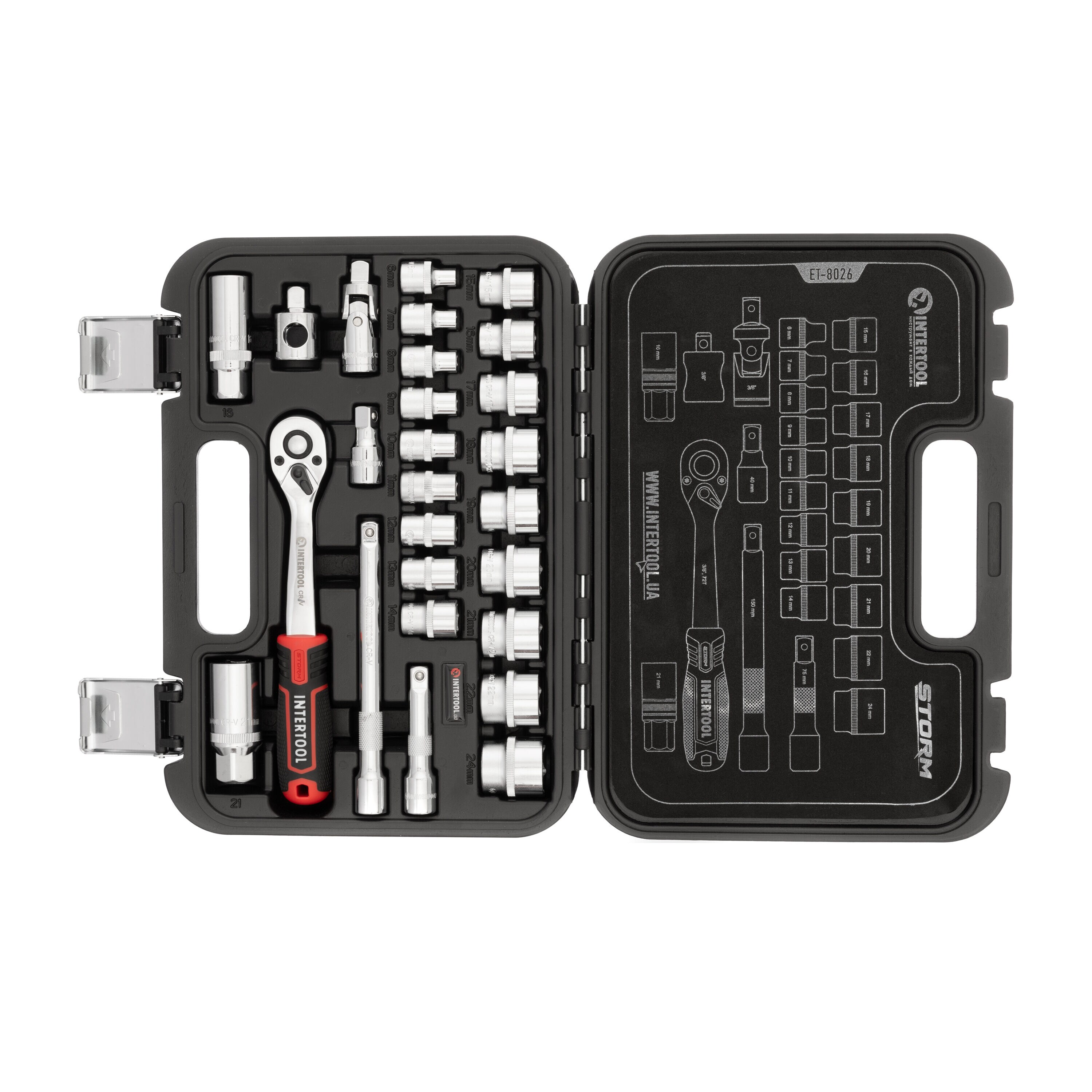 INTERTOOL ET08-8026 Mechanics-Tool-Sets - View #4