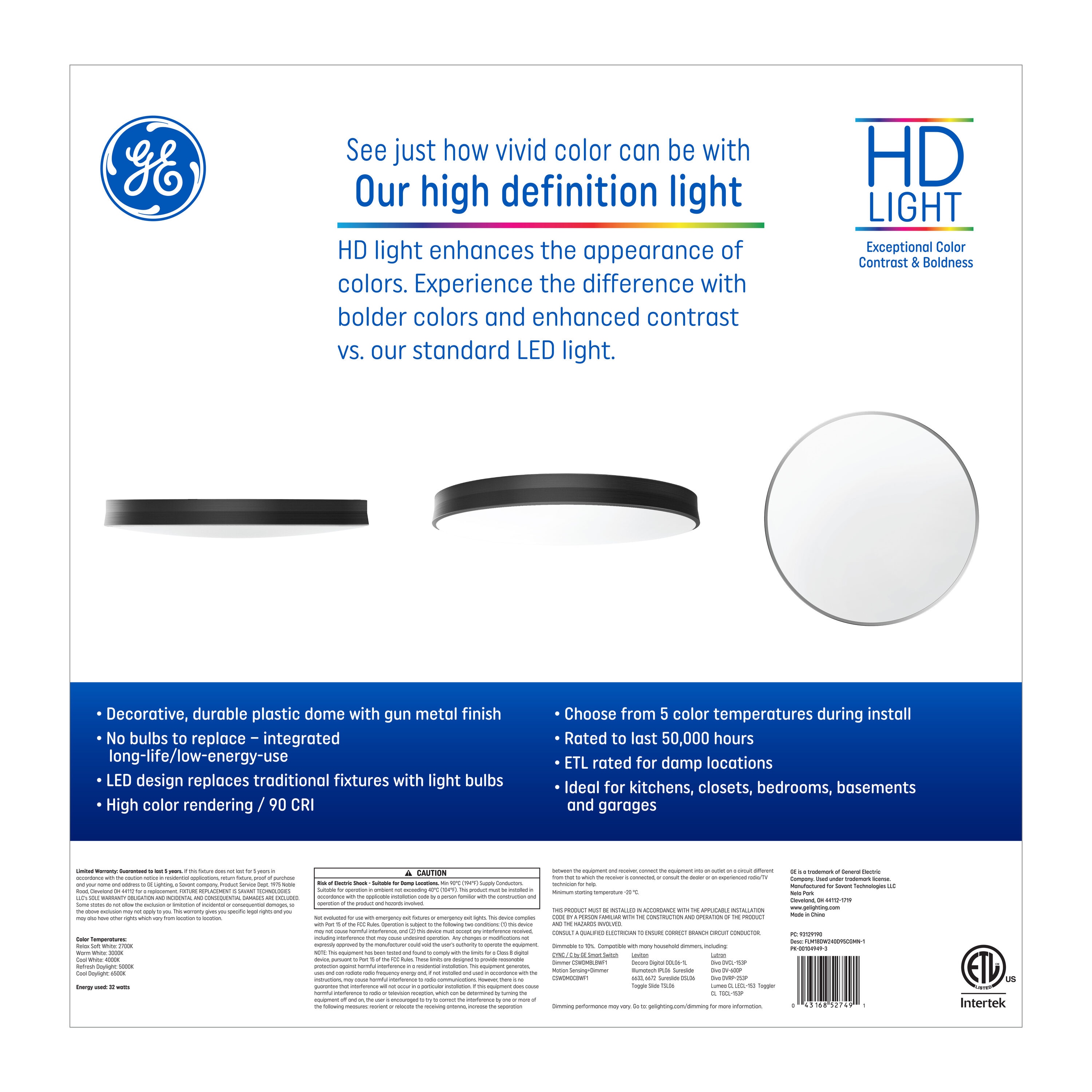 GE 93129190 flushmounts - View #4