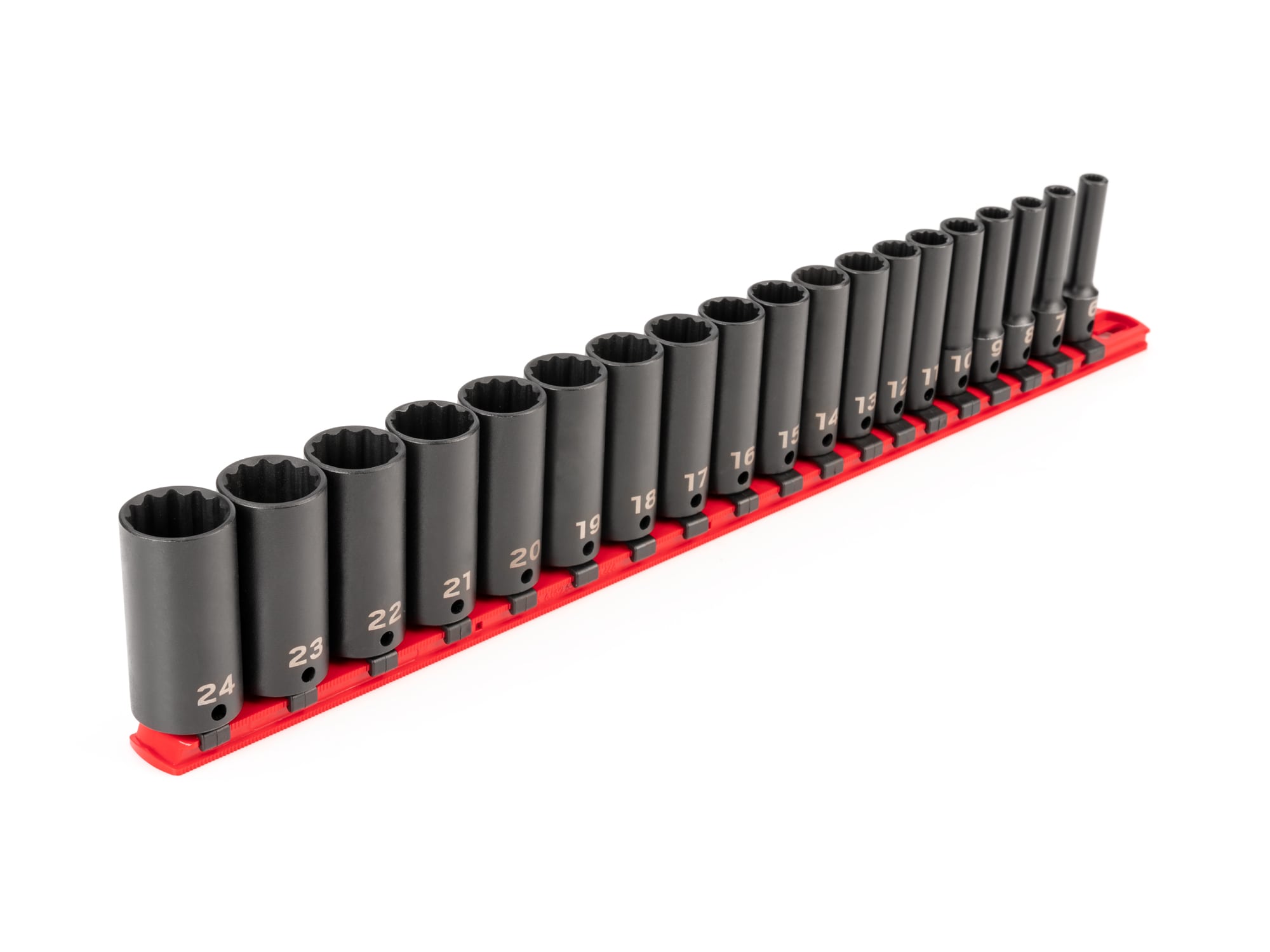 TEKTON SID91115 19 -Piece Metric 3/8-in Drive Set 12-point Impact Socket Set
