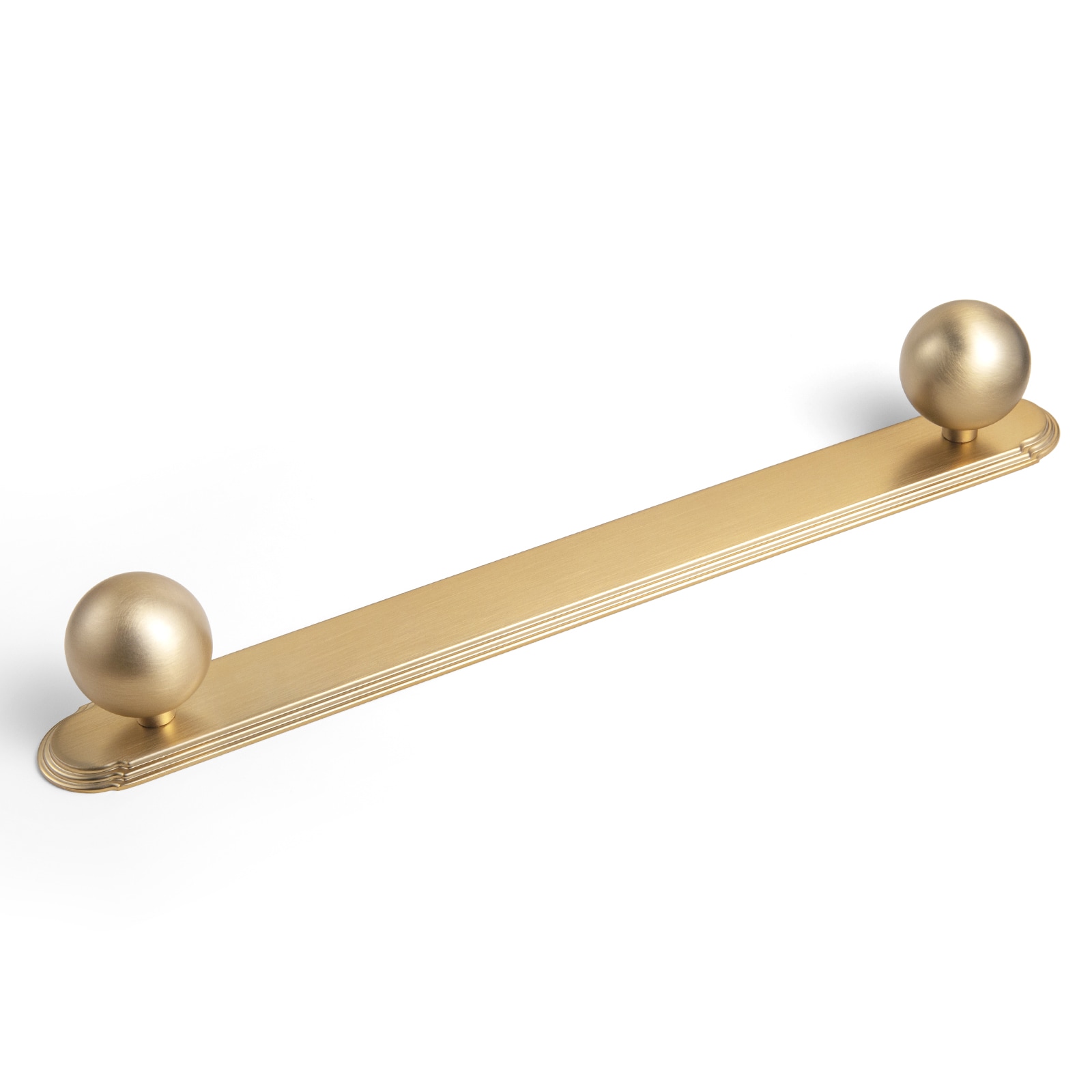 Miaokesen 052UB-DAD-G014/192-2 7-9/16-in , 192mm Center to Center Brushed Champagne Novelty Handle 2 -Pack
