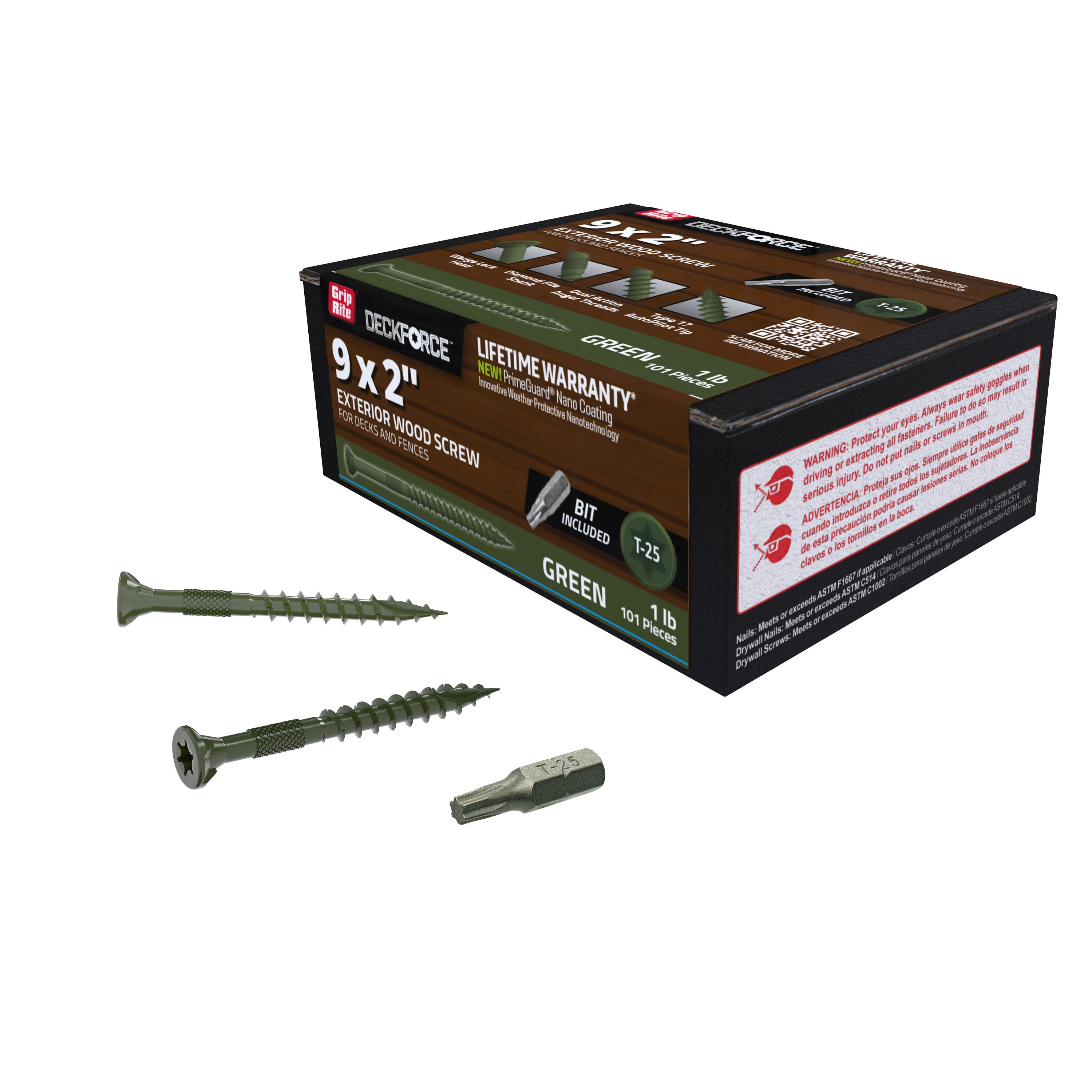 DeckForce by Grip Rite GRDF2STGR1 Deck-Screws - View #5