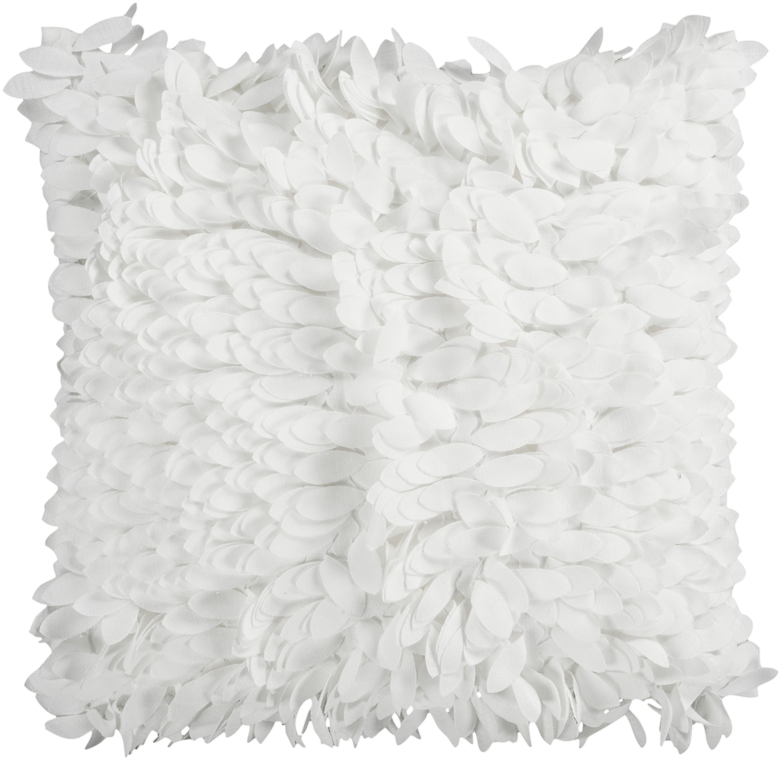 Surya HH069-2222D Claire 22-in x 22-in White Indoor Decorative Pillow