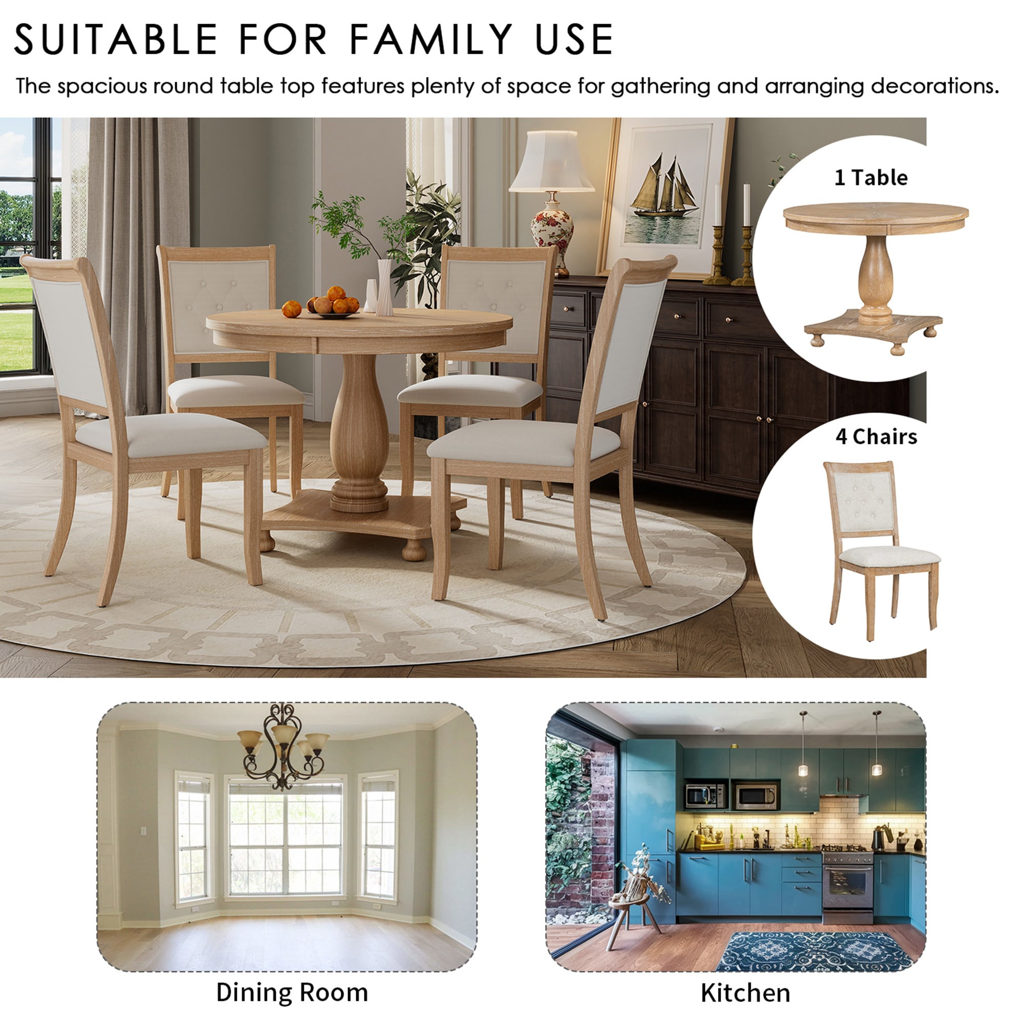 SINOFURN SYA330170WD Dining-Sets - View #10