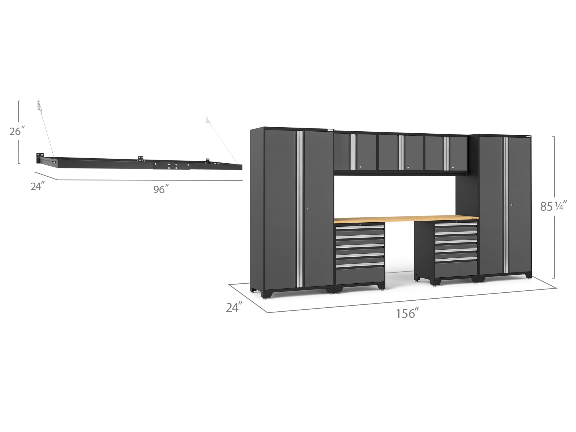 NewAge Products 54149 Garage-Storage-Systems - View #4