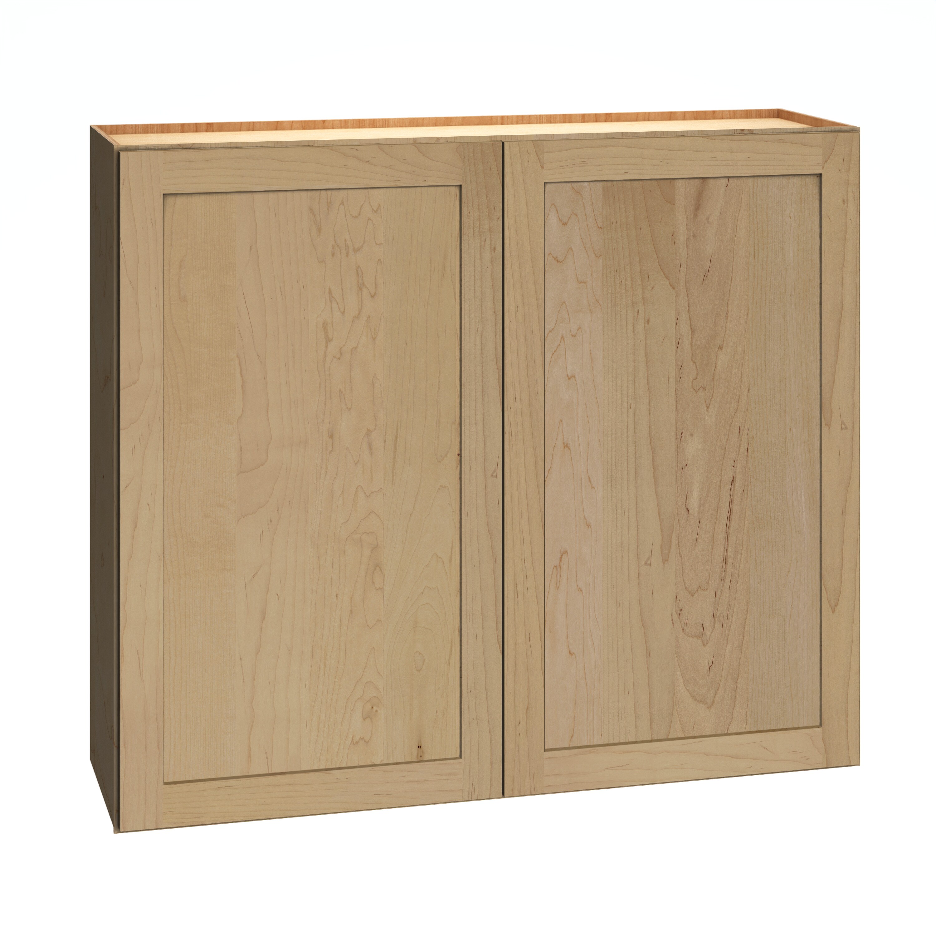 Diamond Express 62K-W4236 Jamestown 42-in W x 36-in H x 12-in D Coastline Brown Wall Fully assembled Plywood Cabinet (Recessed Panel Shaker)