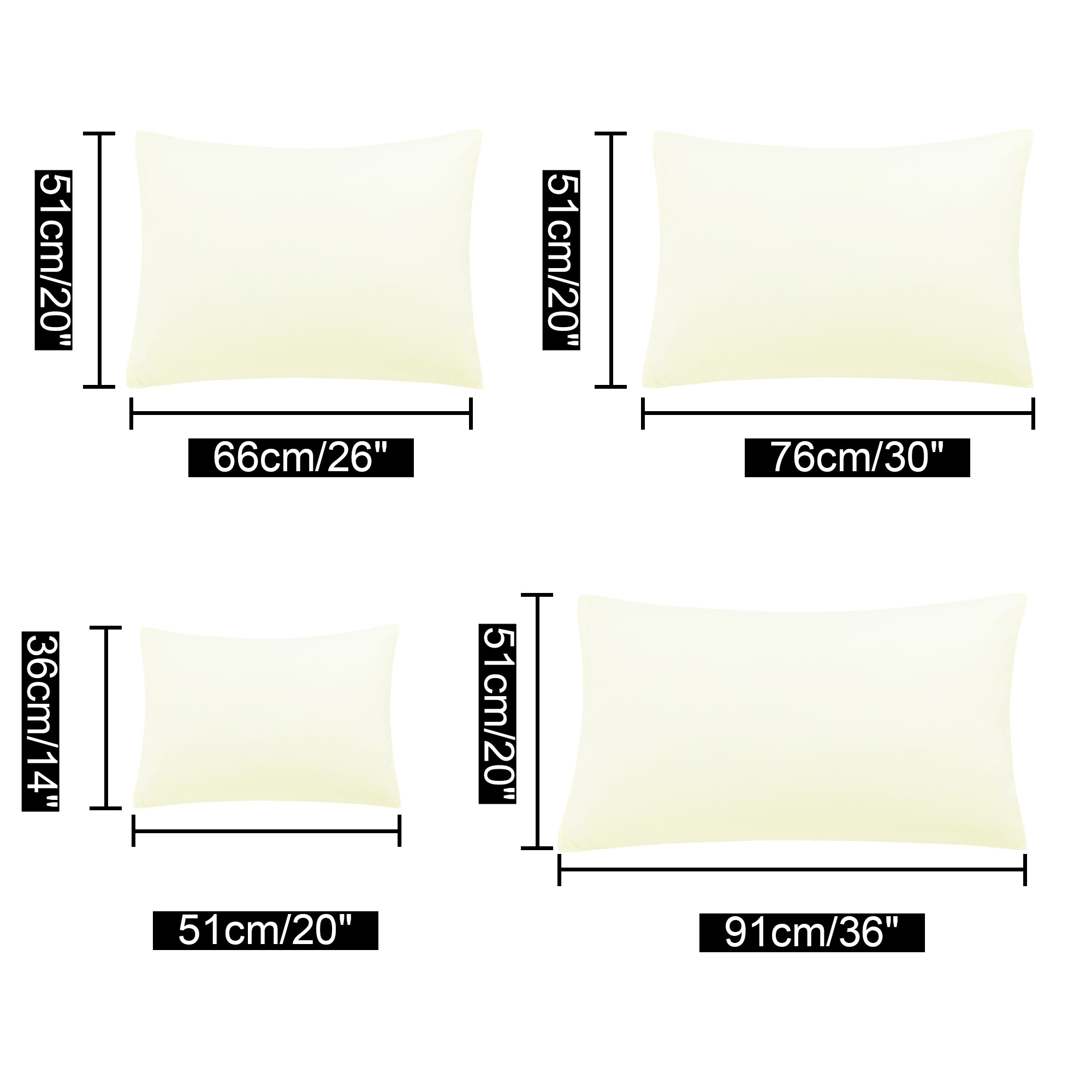 Unique Bargains S25111200UX3020 Pillow-Cases - View #6
