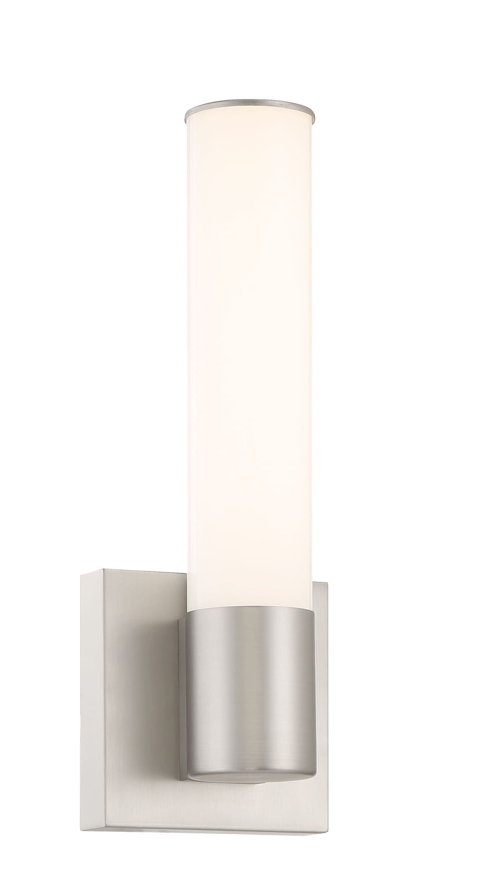Minka Lavery 5071-84-L Vantage 5-in W 1 -Light Brushed Nickel Integrated LED Wall Sconce