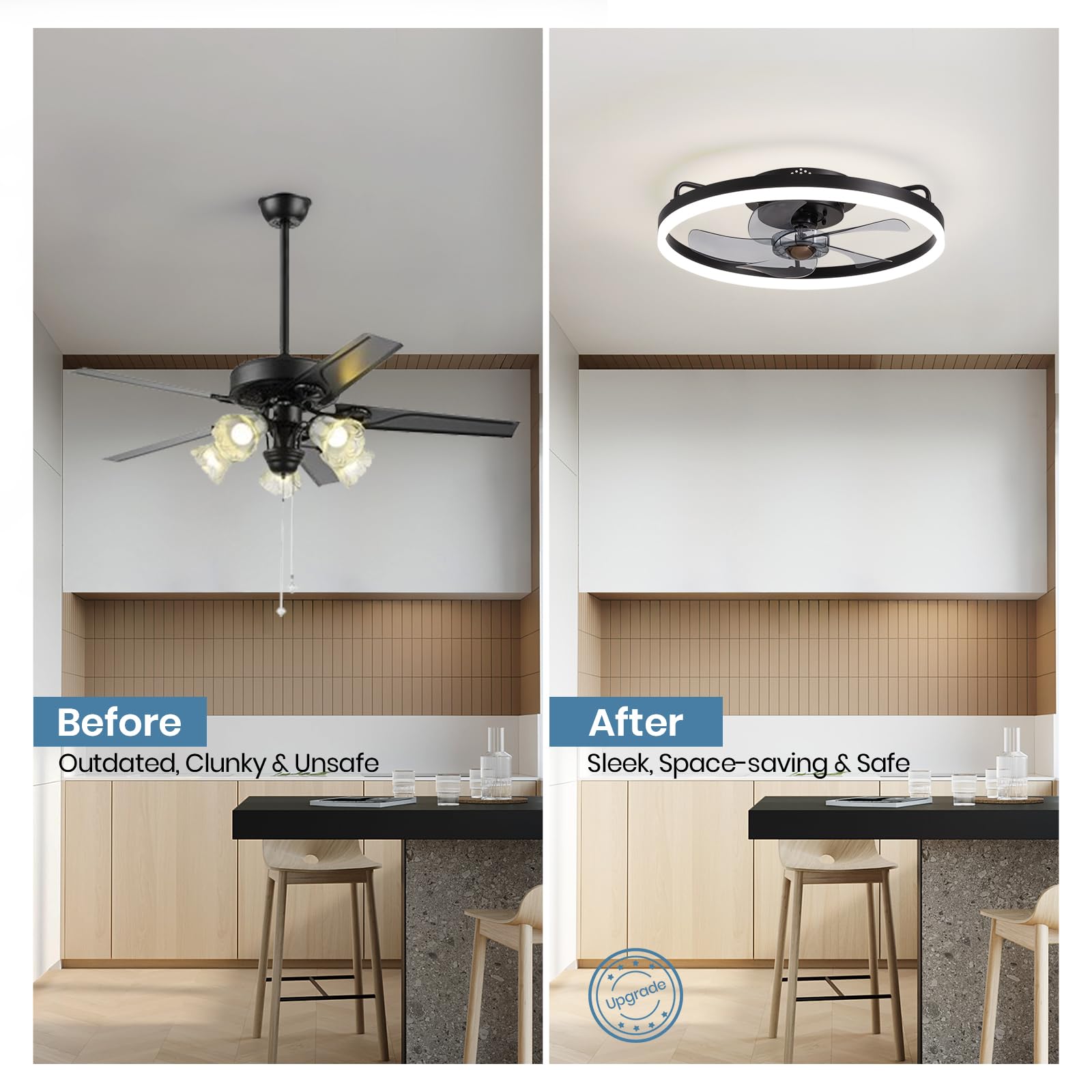 SILJOY LL-6002BL-02 Ceiling-Fans - View #2