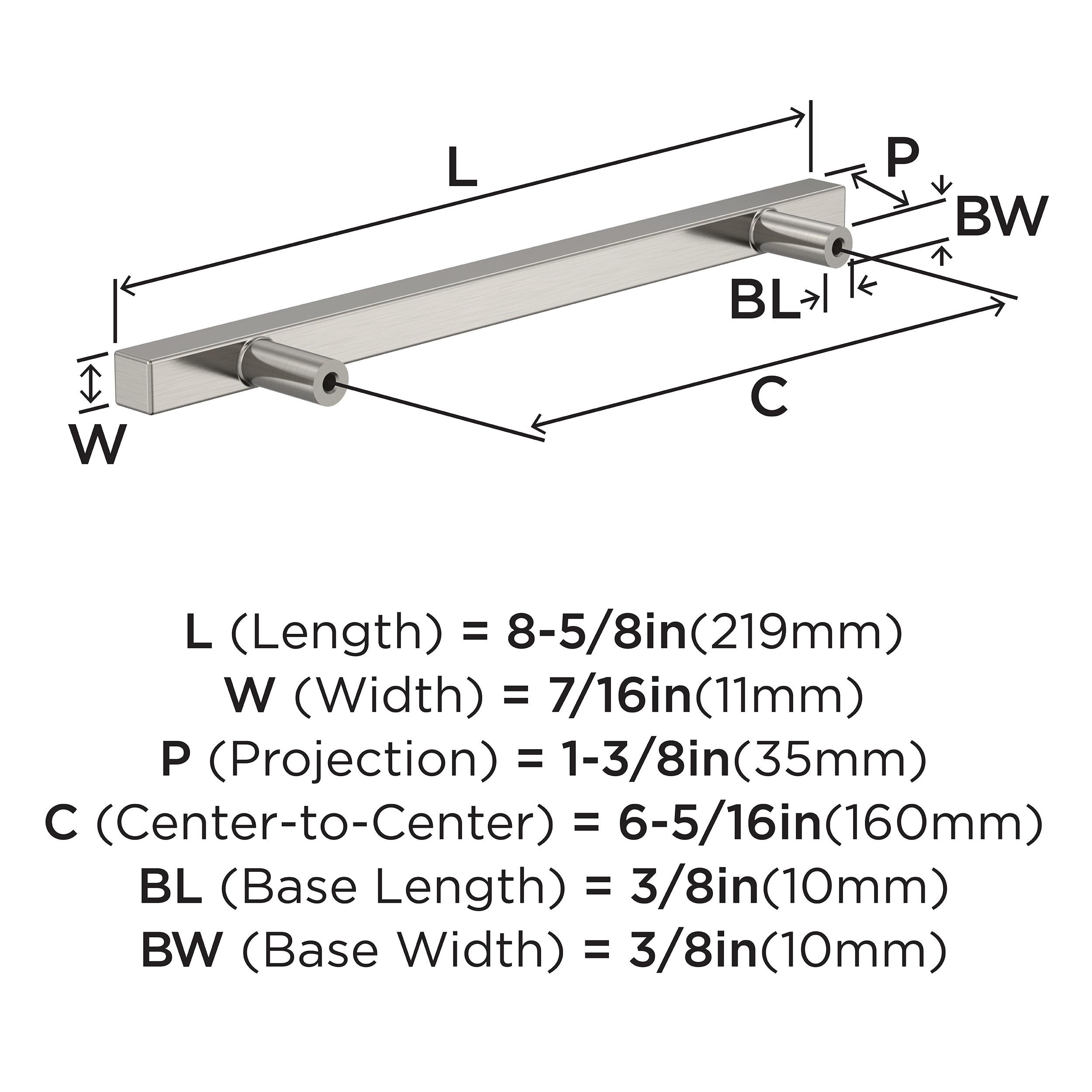 Amerock 10BX37178G10 Cabinet-Pulls - View #4