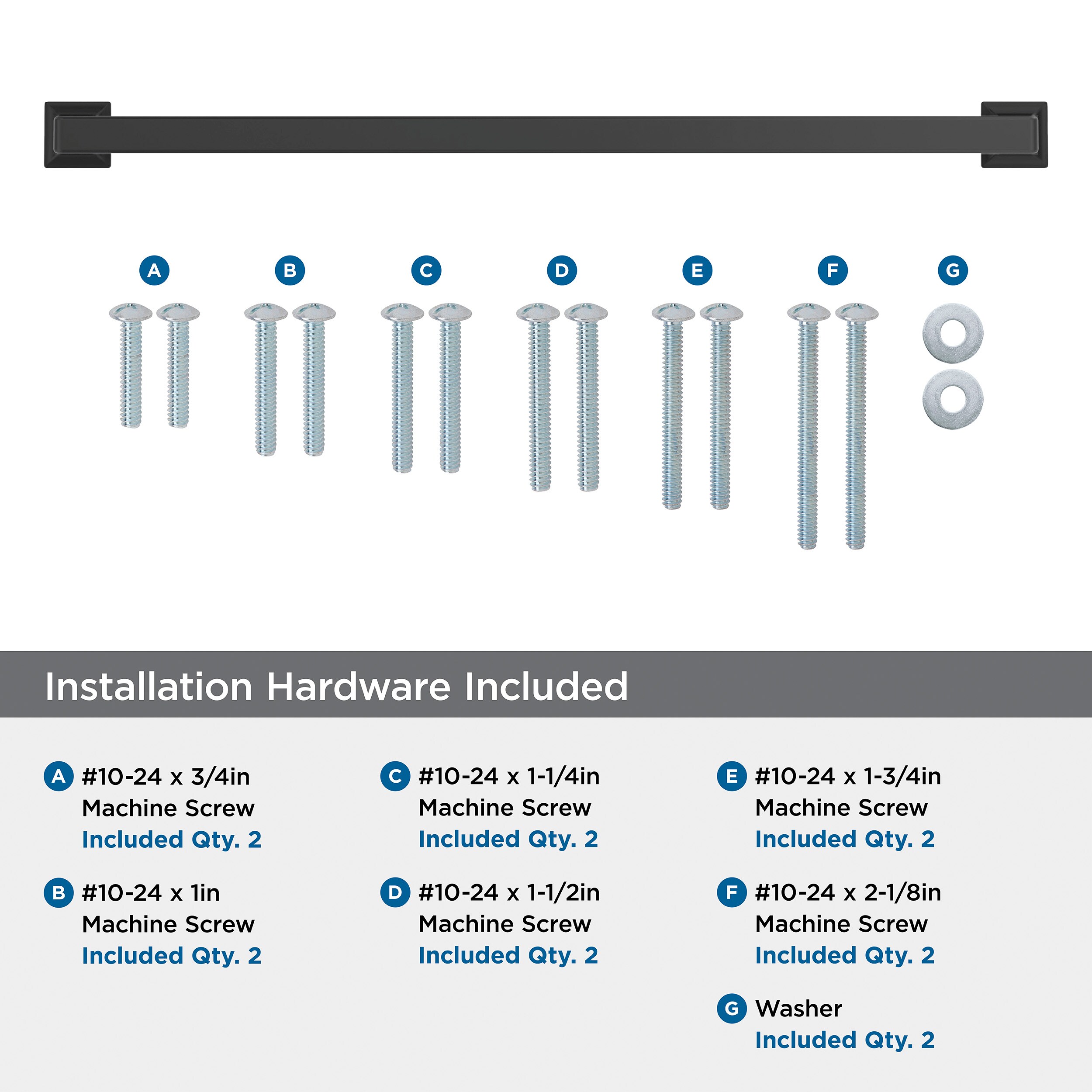 Amerock BP37450MB Cabinet-Pulls - View #3