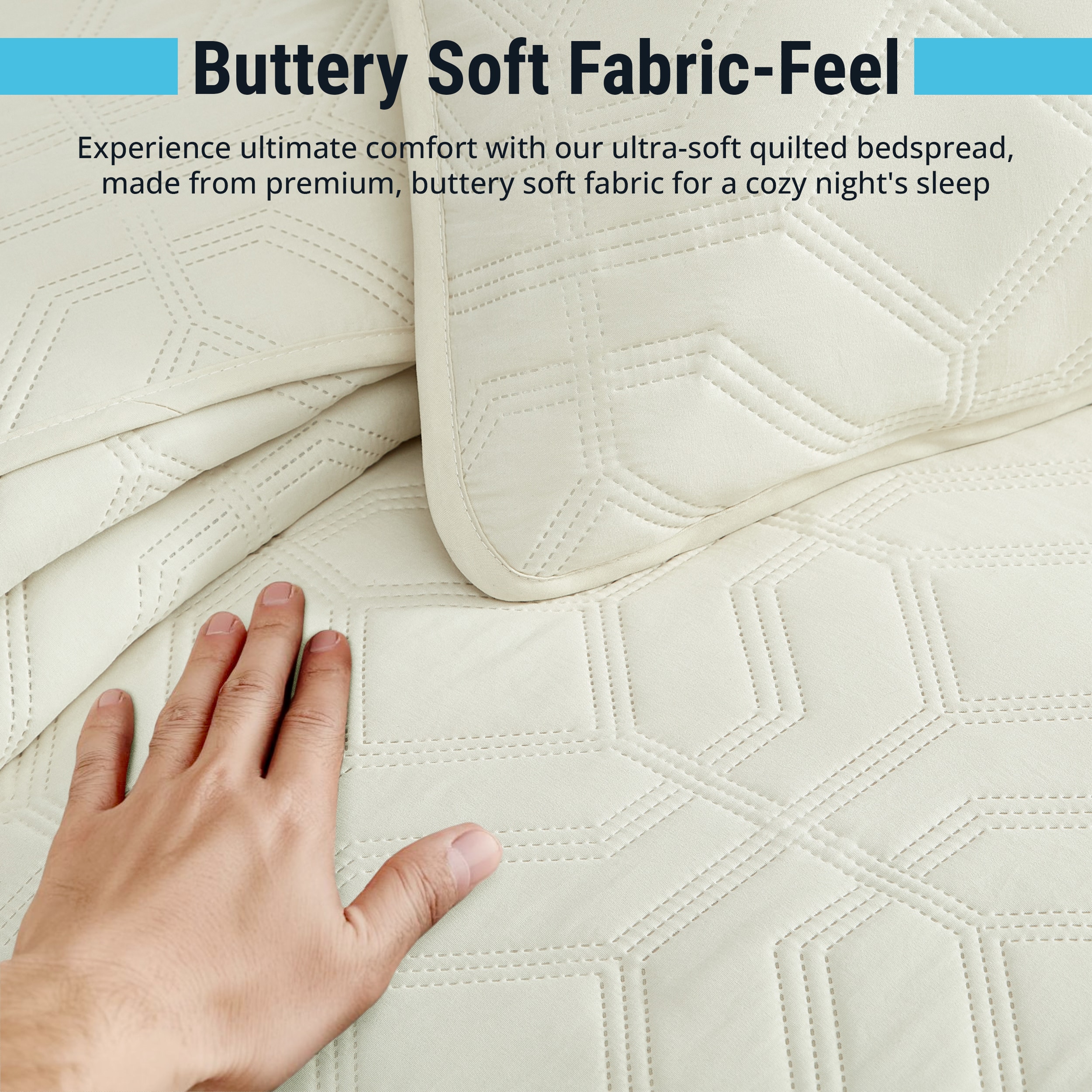 HLC.me LGN-FQ-BEIG Comforters-And-Bedspreads - View #5