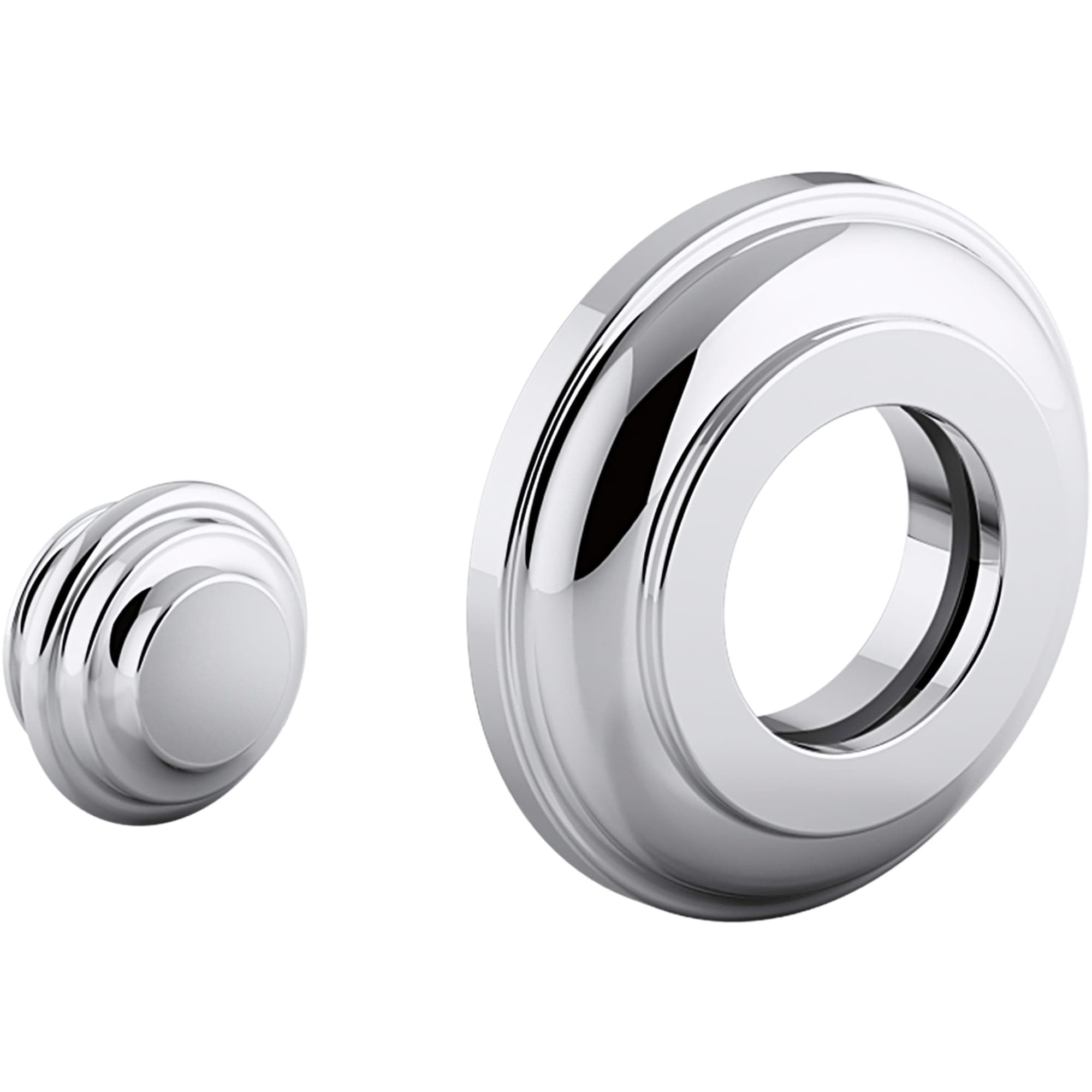 KOHLER 76334-CP Polished Chrome 0.5-in Universal Shower Escutcheon set