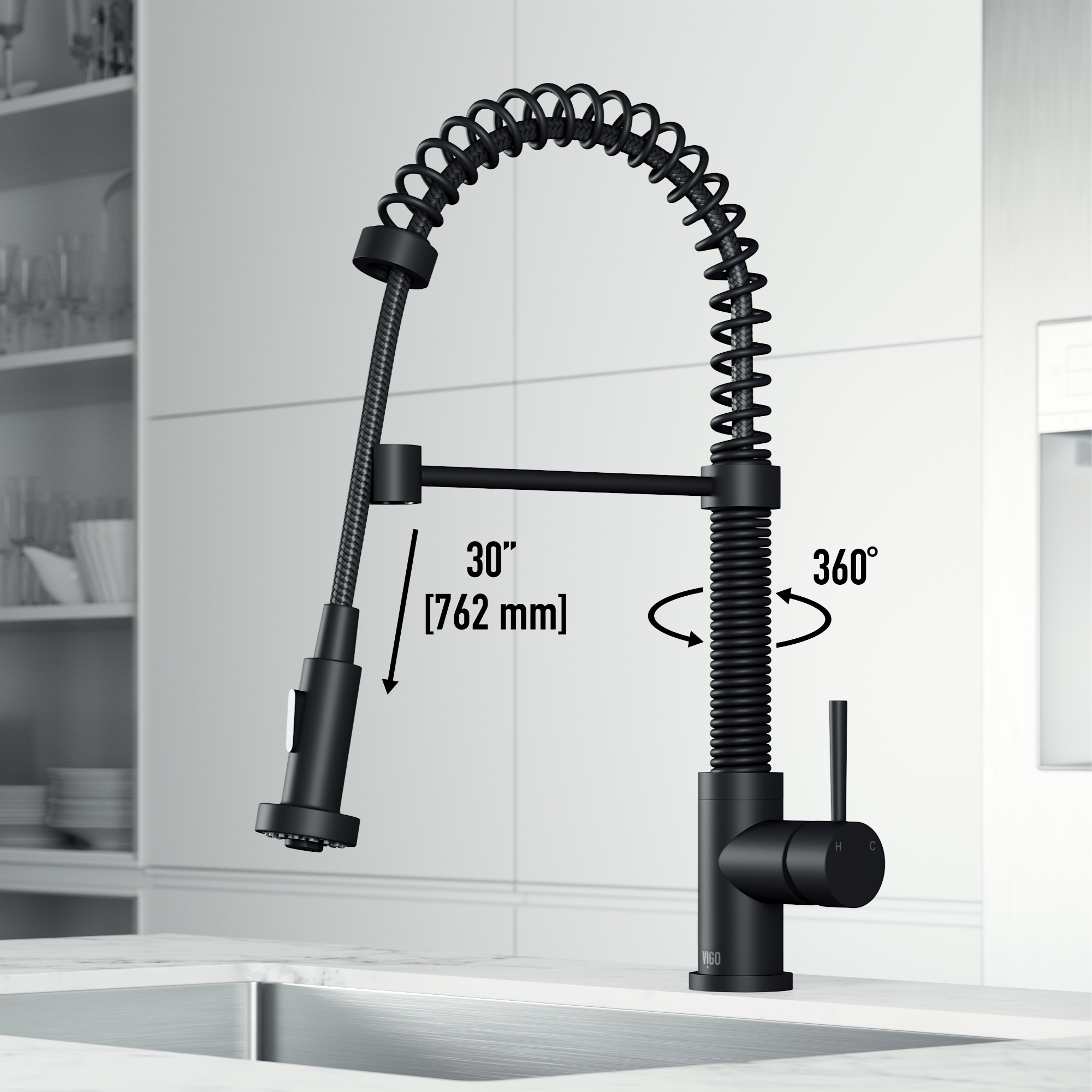 VIGO VG02001MB Kitchen-Faucets - View #6