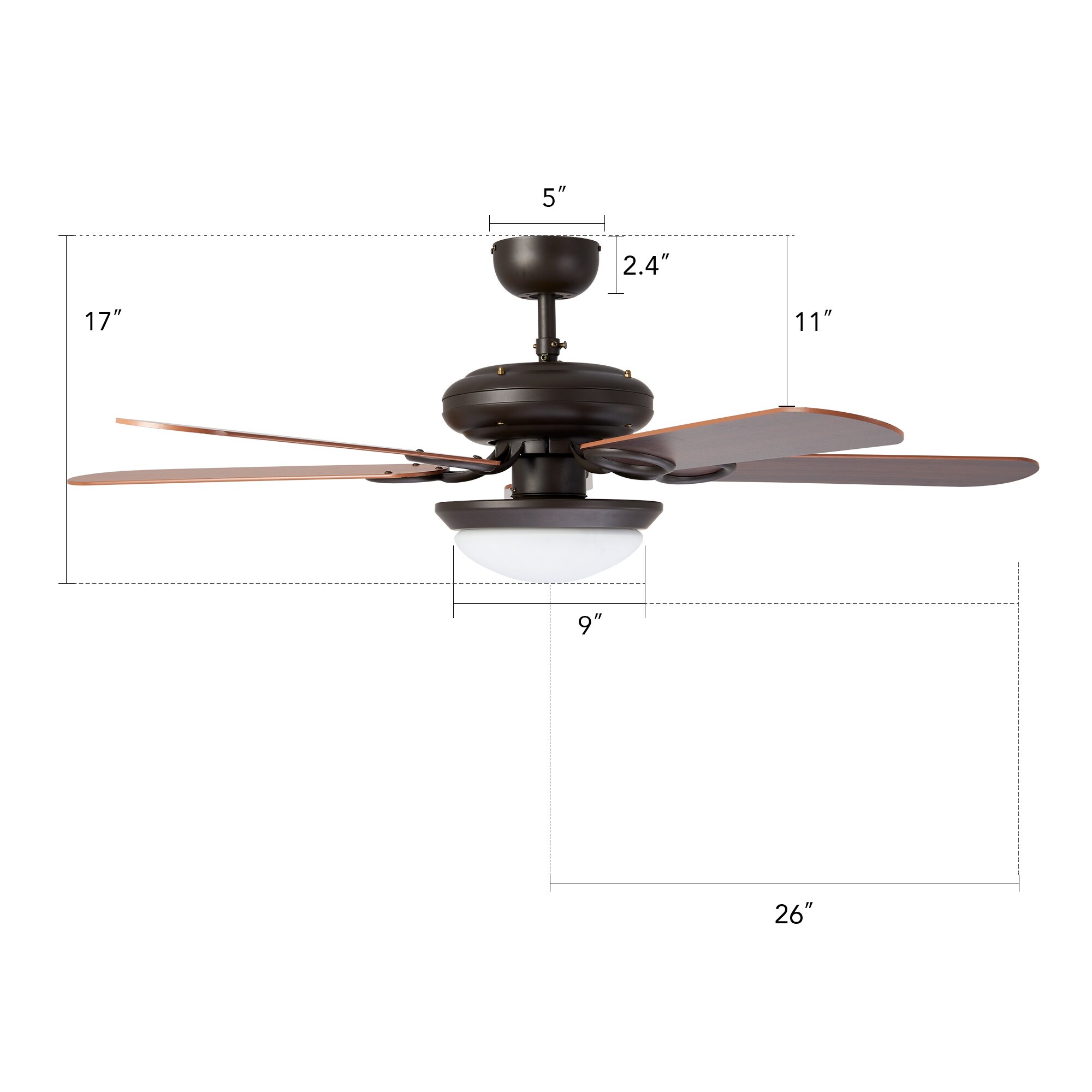 CO-Z CFN-3202-BZ Ceiling-Fans - View #12