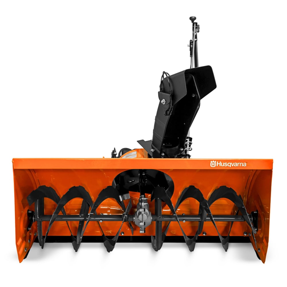 Electric Lift 42-in Two-stage Residential Attachment Snow Blower in Orange | - Husqvarna 587293701