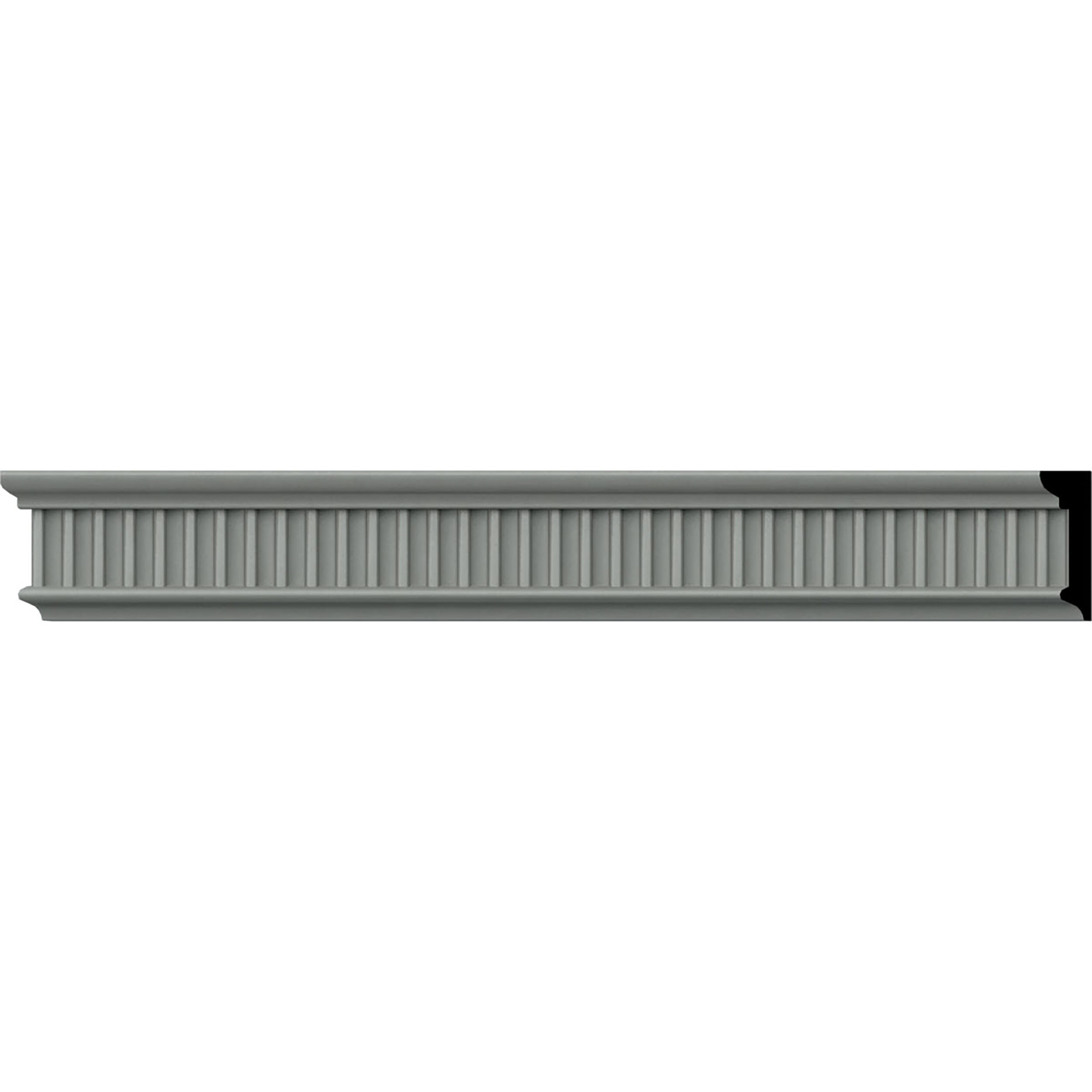 Ekena Millwork CHA01X01LI-CASE-2 Linus 1-3/8-in x 7-ft 10-1/2-in Primed Polyurethane 0 Chair rail Moulding 2 -Pack