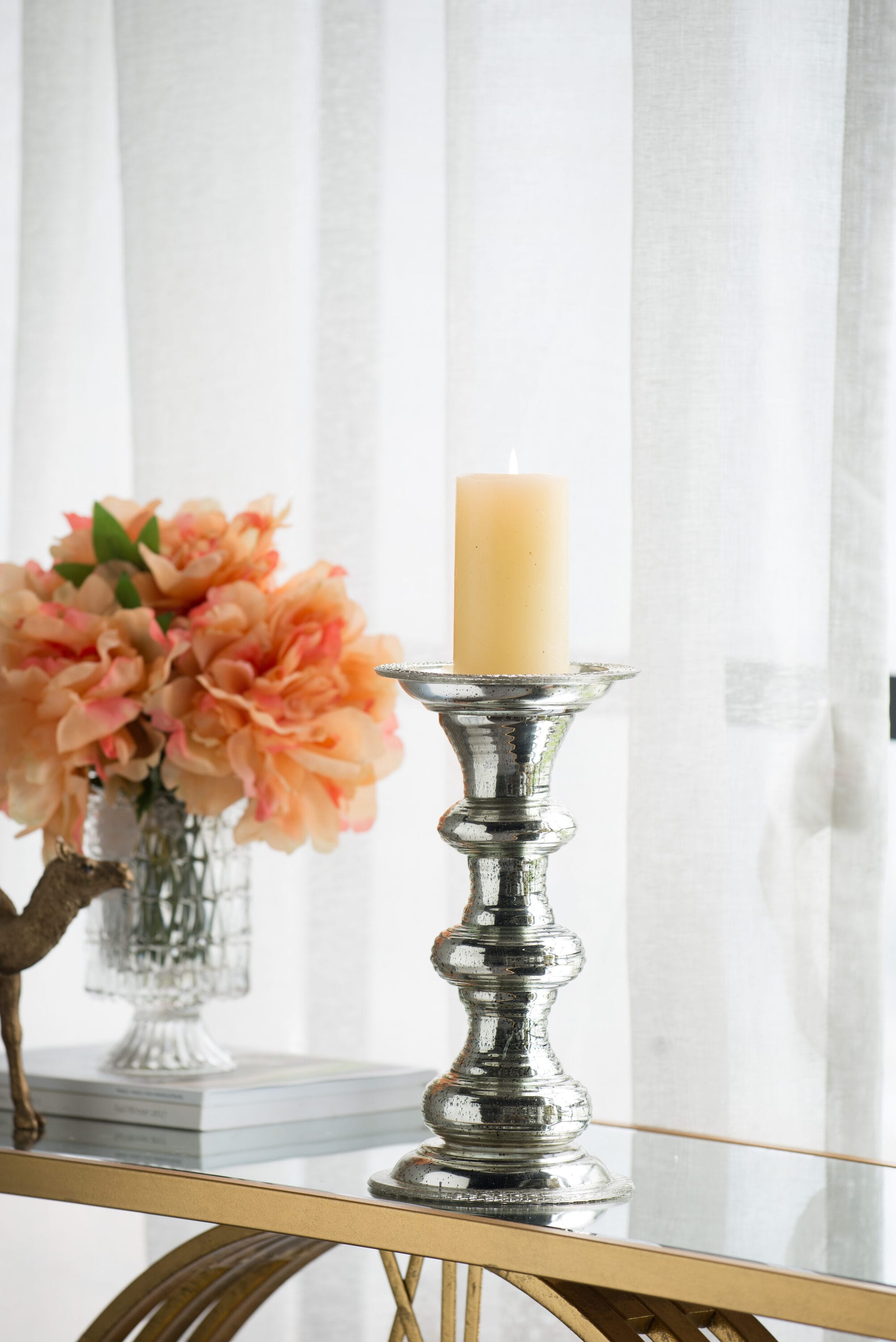 D61x118 Pillar Candle Holder