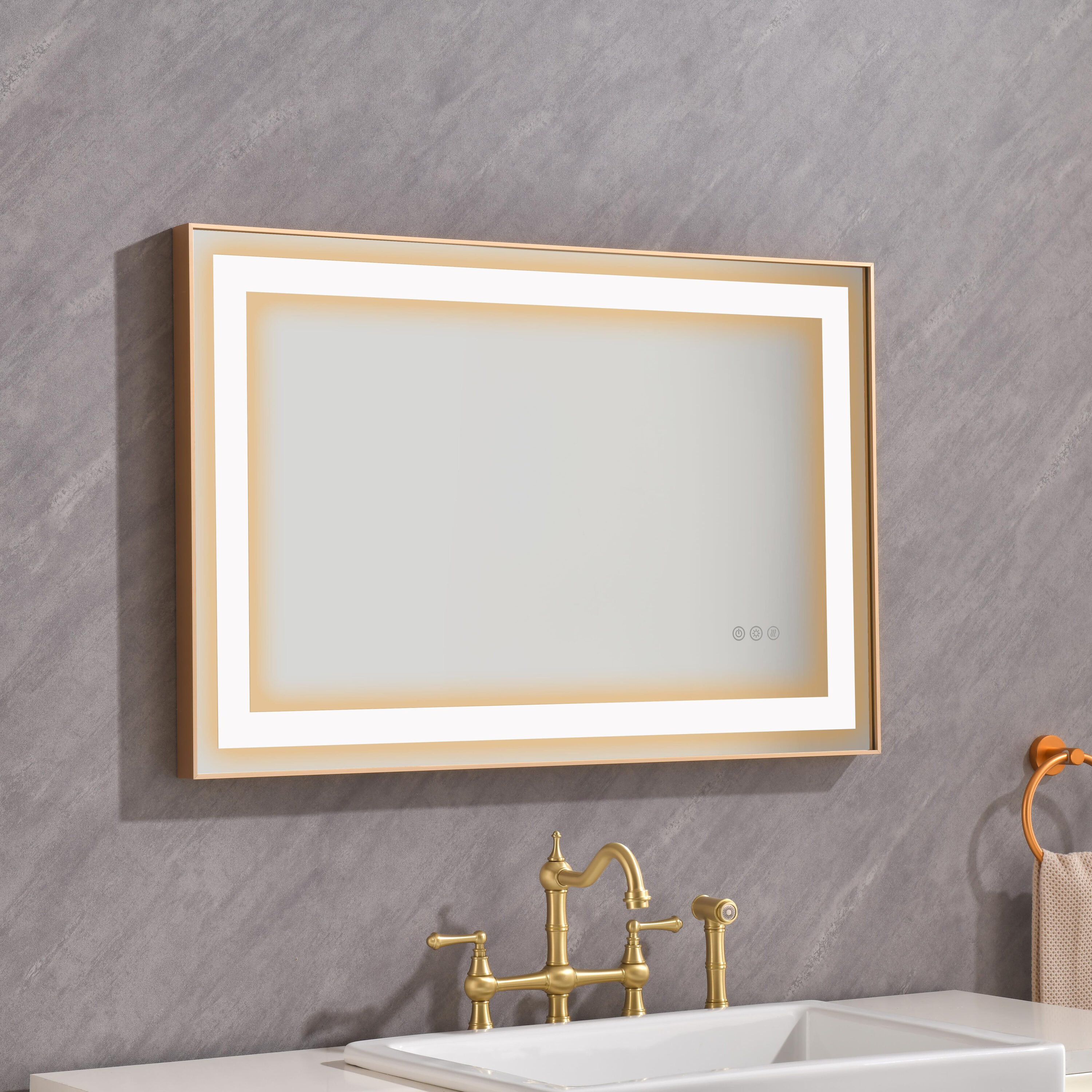 Bayfeve BF-77952-MIR Framed-Bath-Mirrors - View #9
