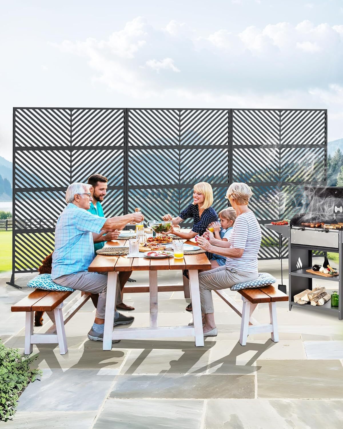 Garvee OBB66-83 Outdoor-Privacy-Screen - View #6