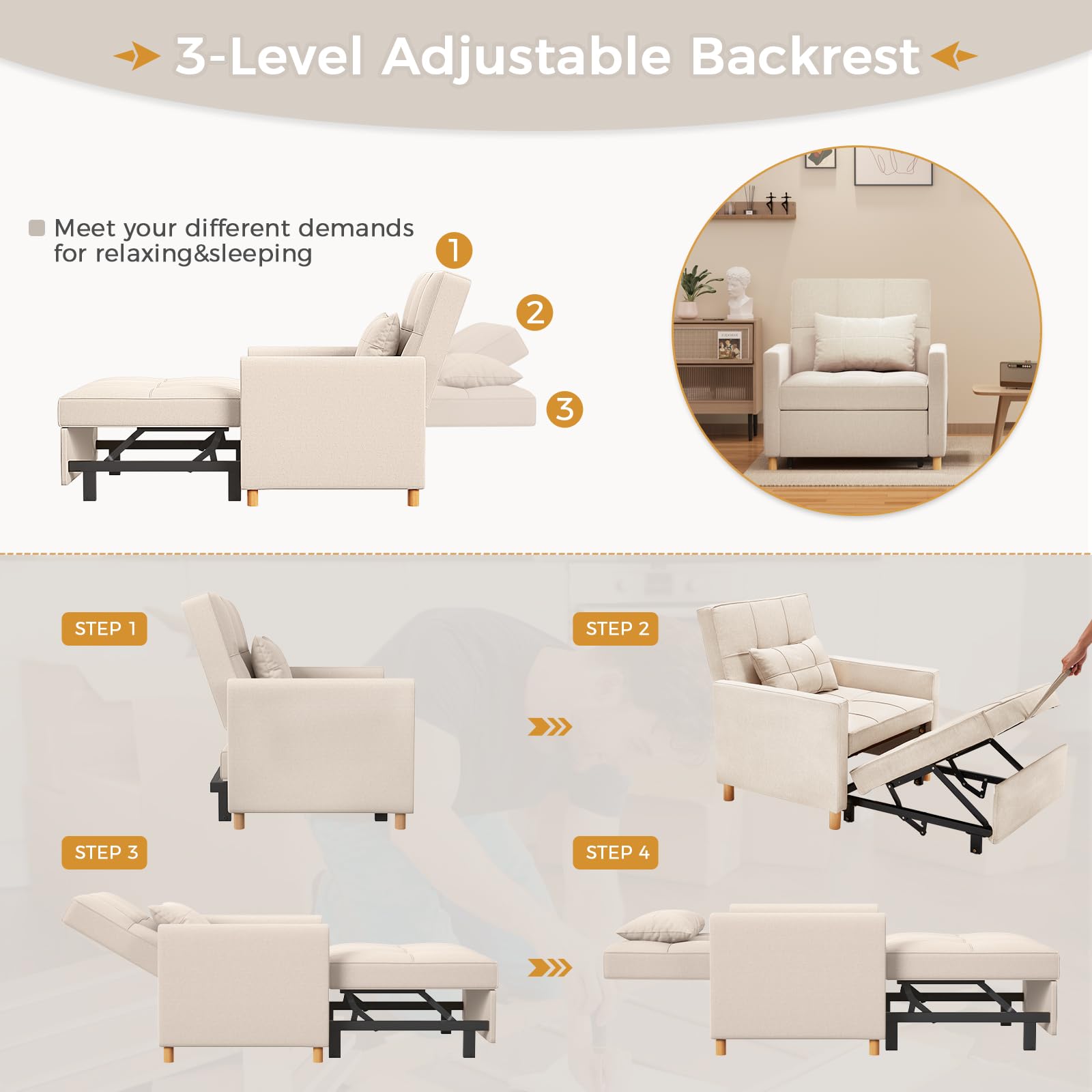 AECOJOY 13148BG-LS01 futons - View #3