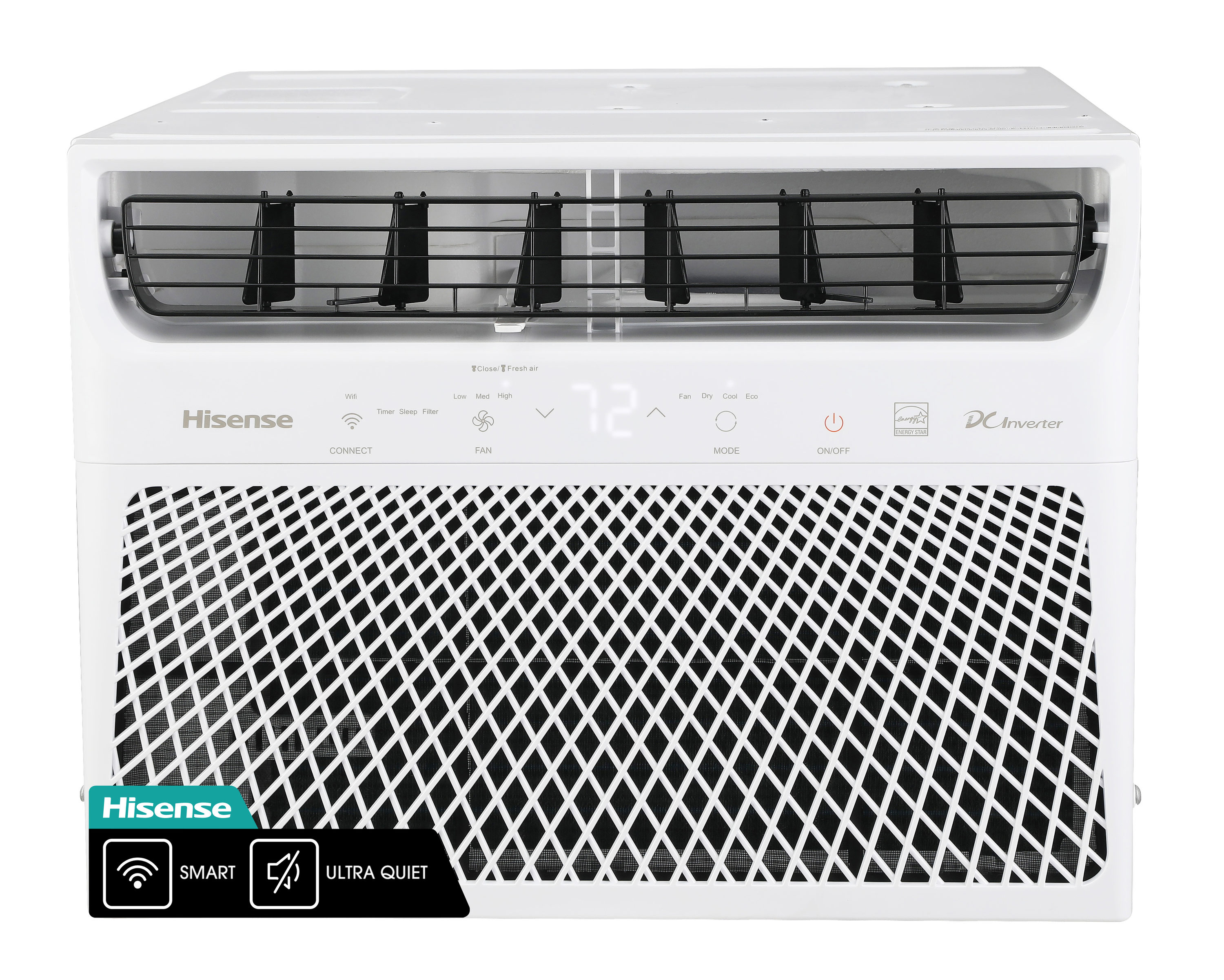 Hisense 1000-sq ft Window Air Conditioner with Heater (230-Volt; 18000-BTU) AW1822DR3W Uae Electronic uaeelectronic.com