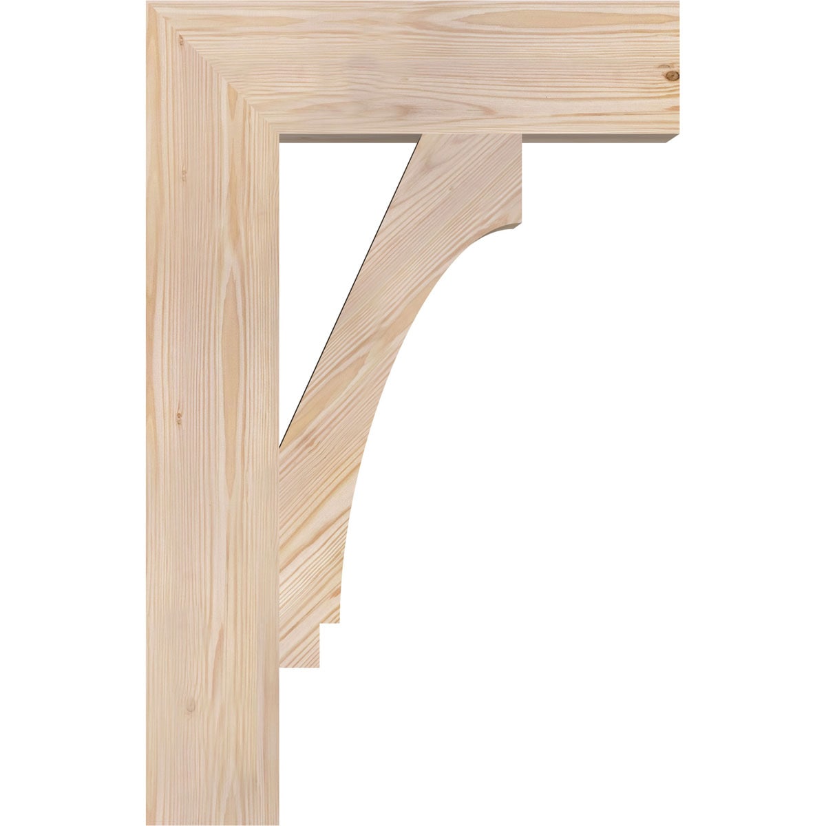 Ekena Millwork BKT06X22X34IMP05SDF Exterior-Brackets-Braces - View #3