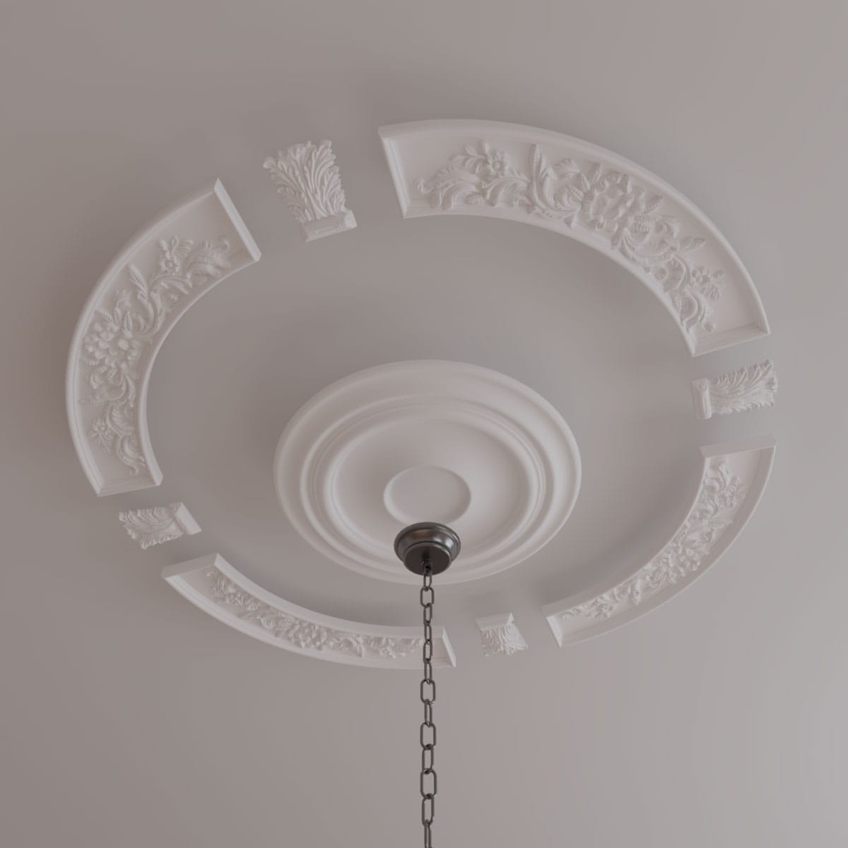 Ekena Millwork CR49TO Ceiling-Rings - View #7