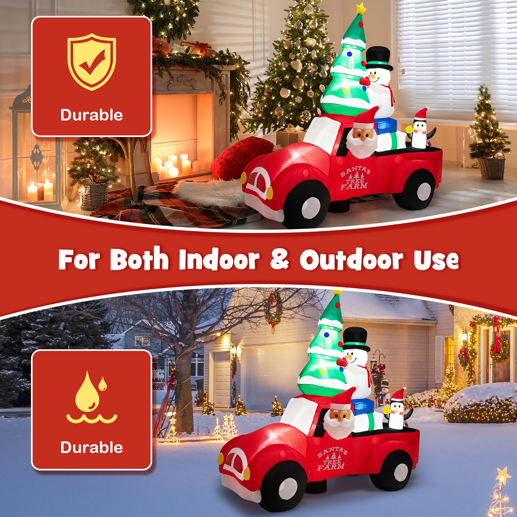 Costway LWS00705 Christmas-Inflatables - View #3