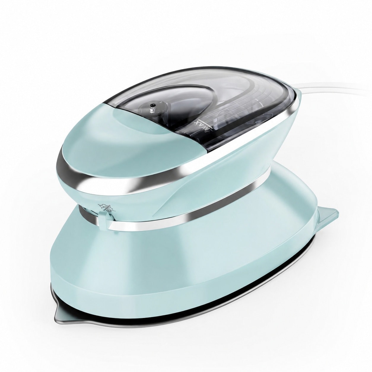 Aoibox  Dual Voltage Portable Mini Steam Iron with Non Stick Soleplate and Compact Design for Travel and Crafting
